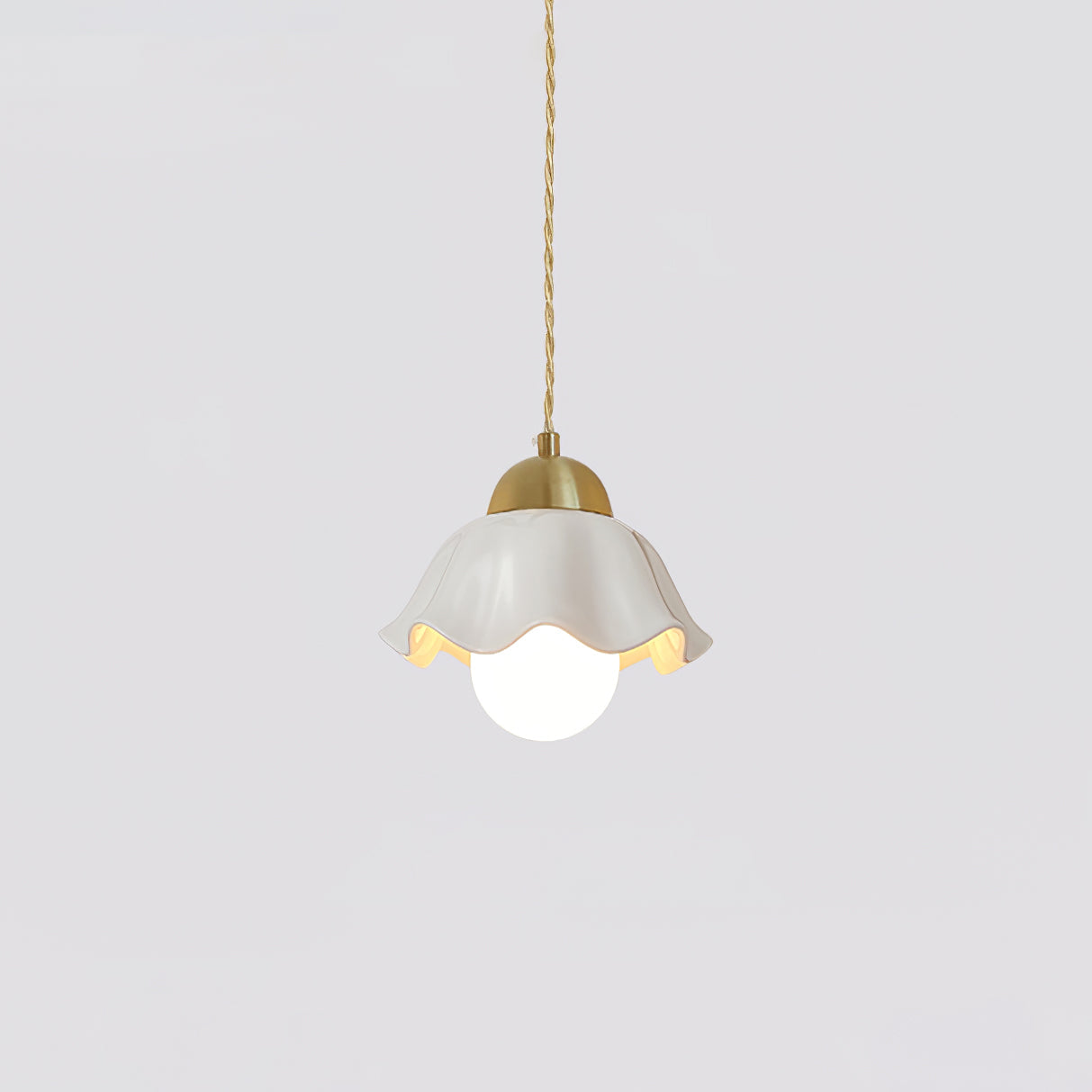 FLORENCE BOTANICAL CERAMIC LIGHTING PENDANT