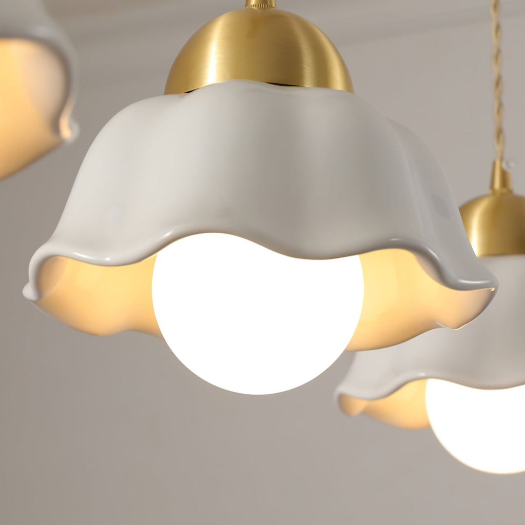 FLORENCE BOTANICAL CERAMIC LIGHTING PENDANT