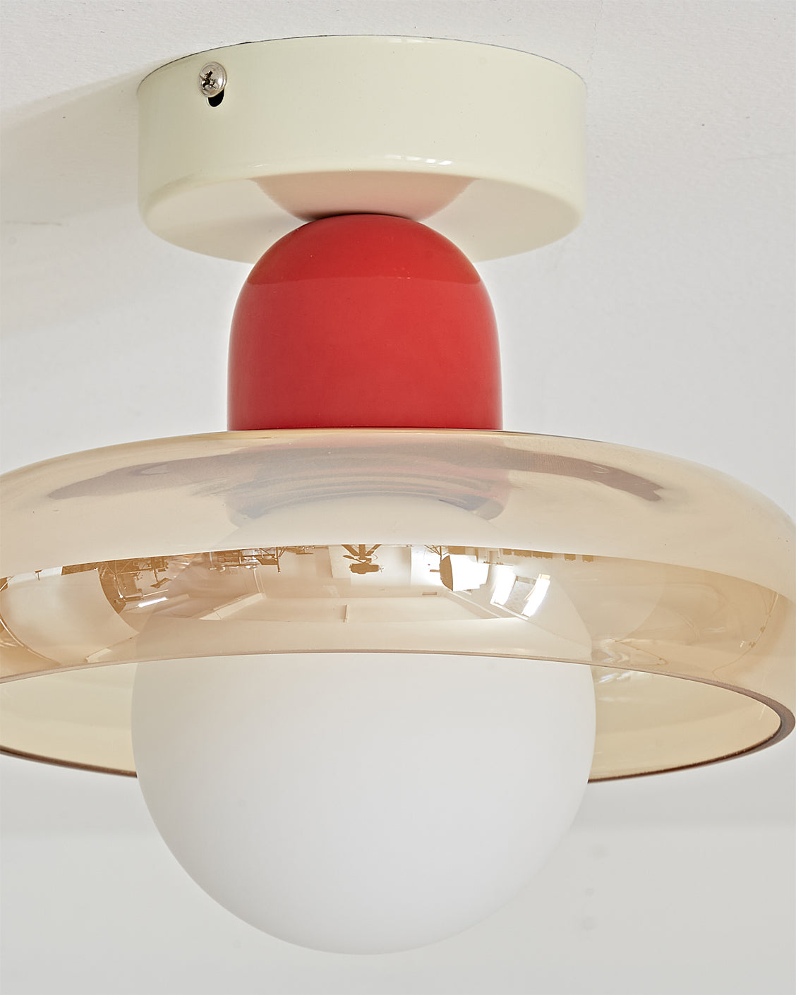 WINDSOR WOVEN BRASS CEILING LANTERN