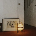 WINDSOR GLOBE LED TABLE LANTERN WITH STAND