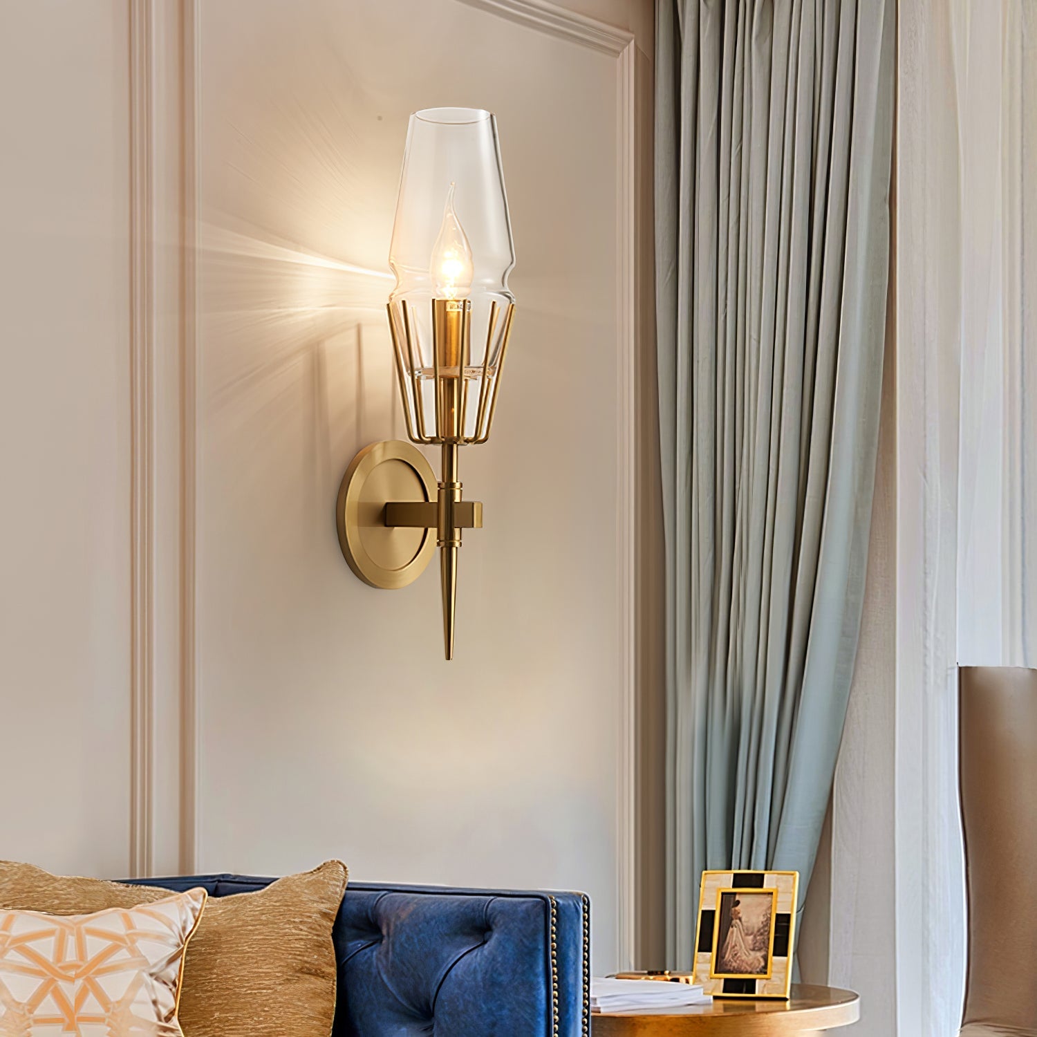 Ravenswood Gilded Wall Sconce
