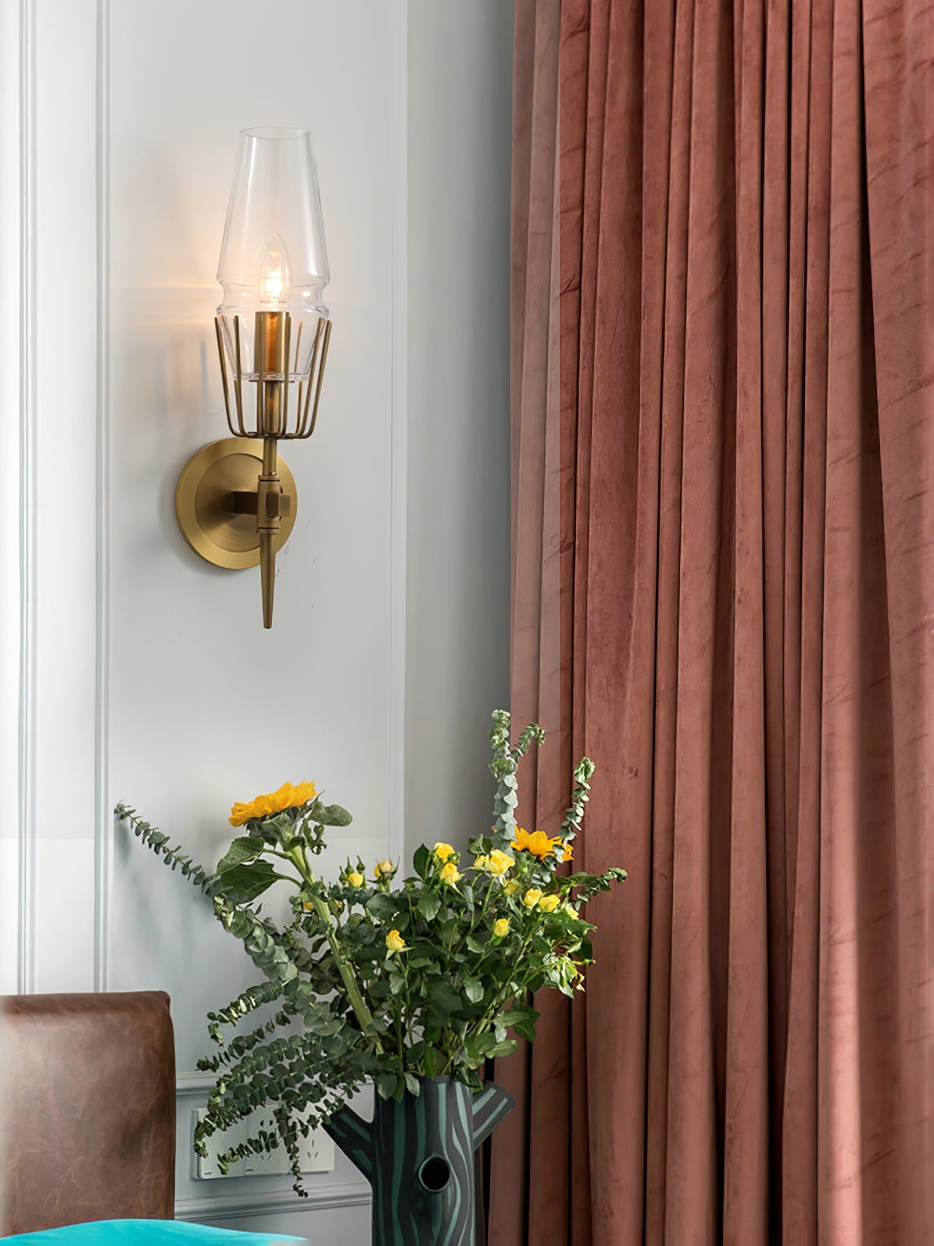 Ravenswood Gilded Wall Sconce