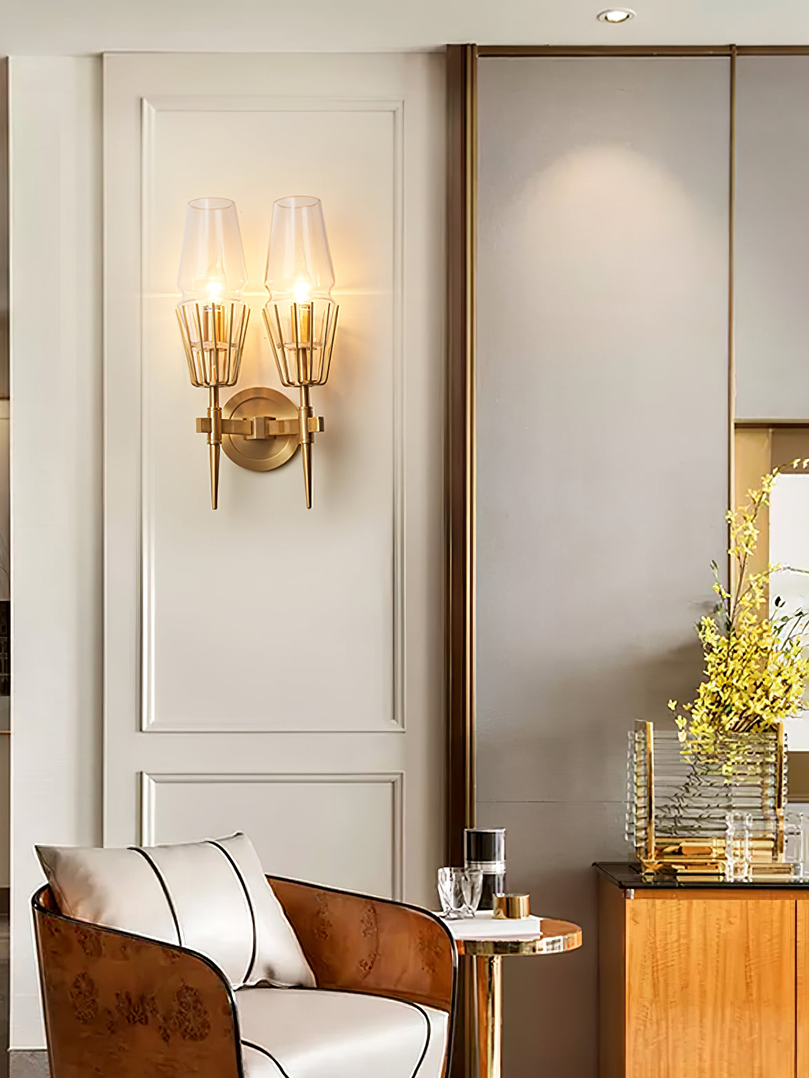 Ravenswood Gilded Wall Sconce