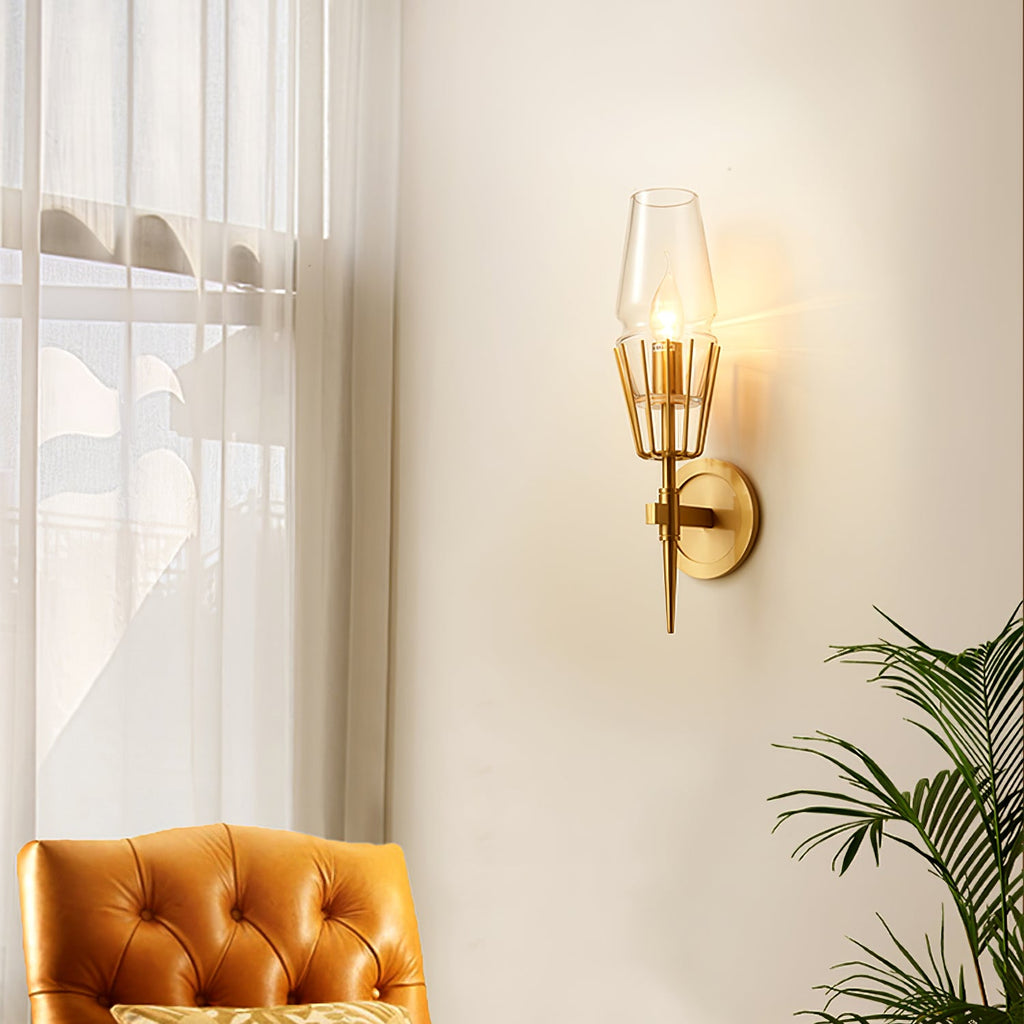 Ravenswood Gilded Wall Sconce