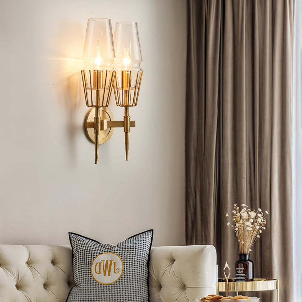Ravenswood Gilded Wall Sconce