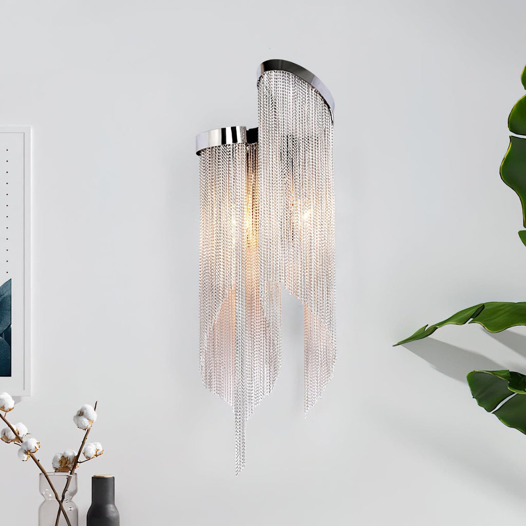 WINTHROP CHAIN-DRAPED ILLUMINATOR