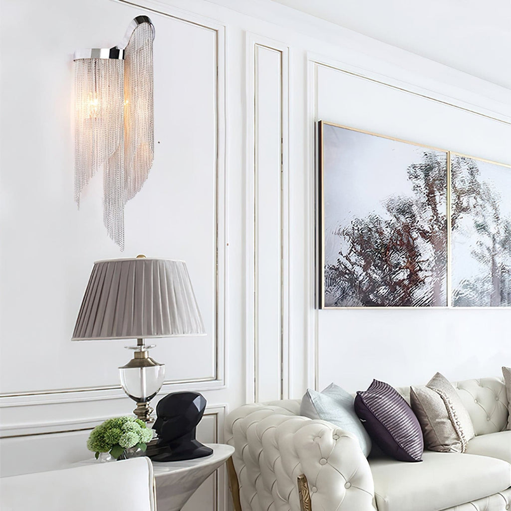 WINTHROP CHAIN-DRAPED ILLUMINATOR