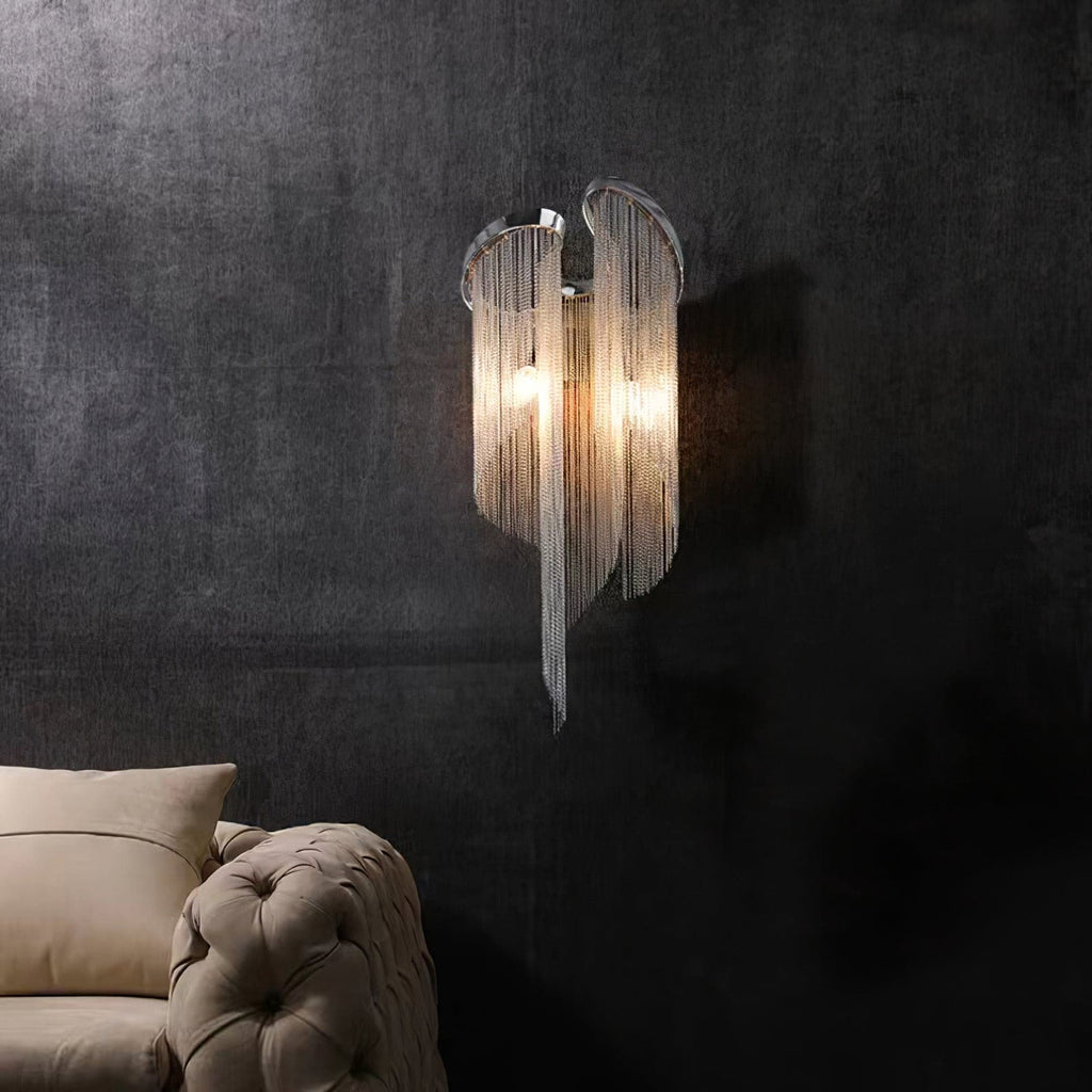 WINTHROP CHAIN-DRAPED ILLUMINATOR