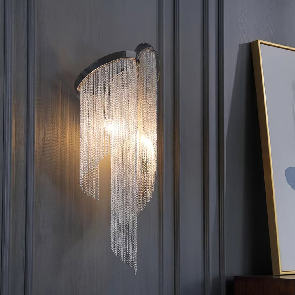 WINTHROP CHAIN-DRAPED ILLUMINATOR