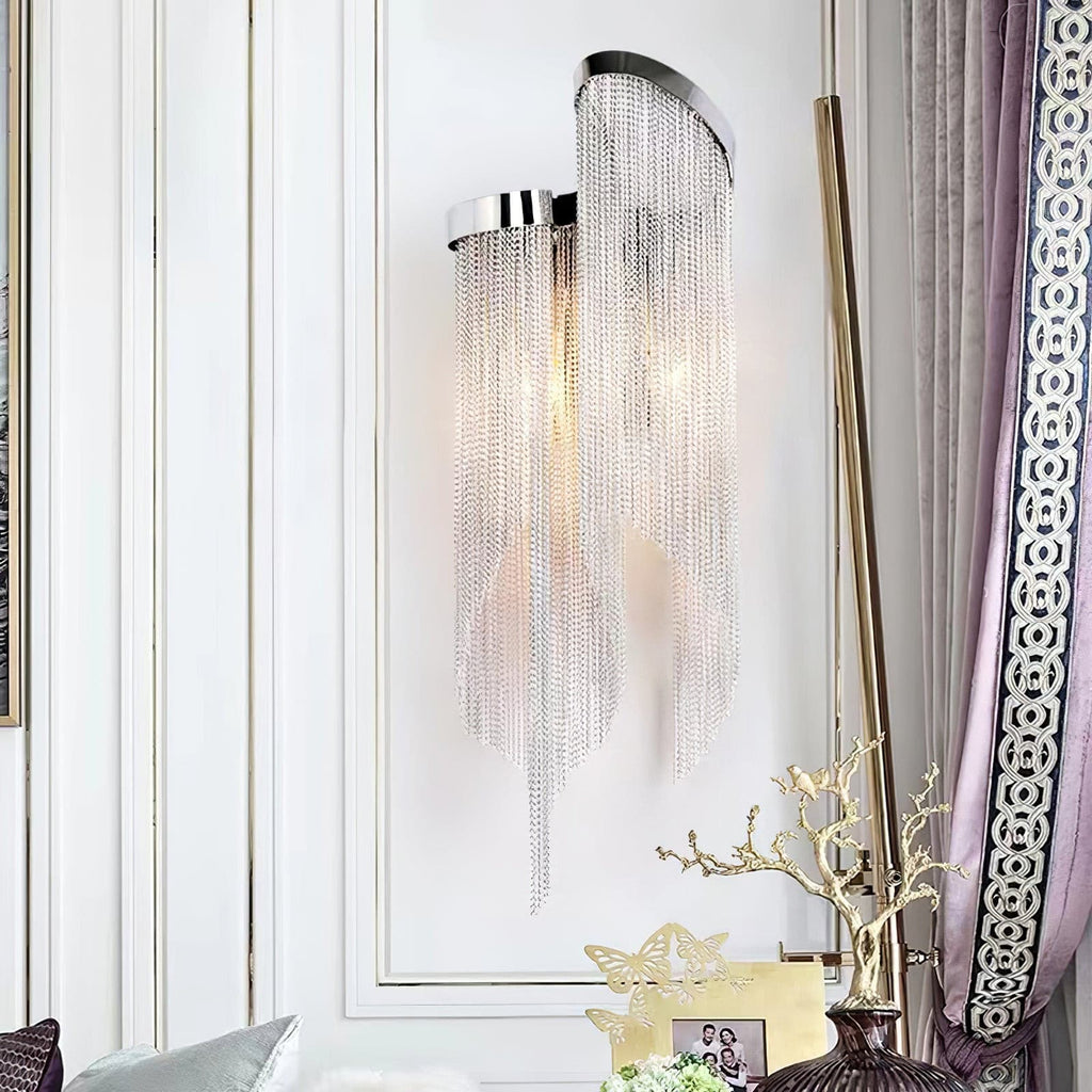 WINTHROP CHAIN-DRAPED ILLUMINATOR