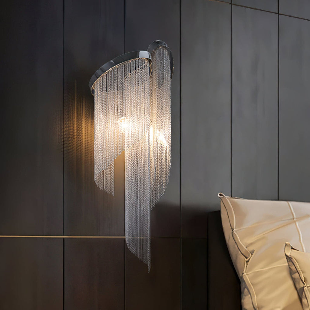 WINTHROP CHAIN-DRAPED ILLUMINATOR