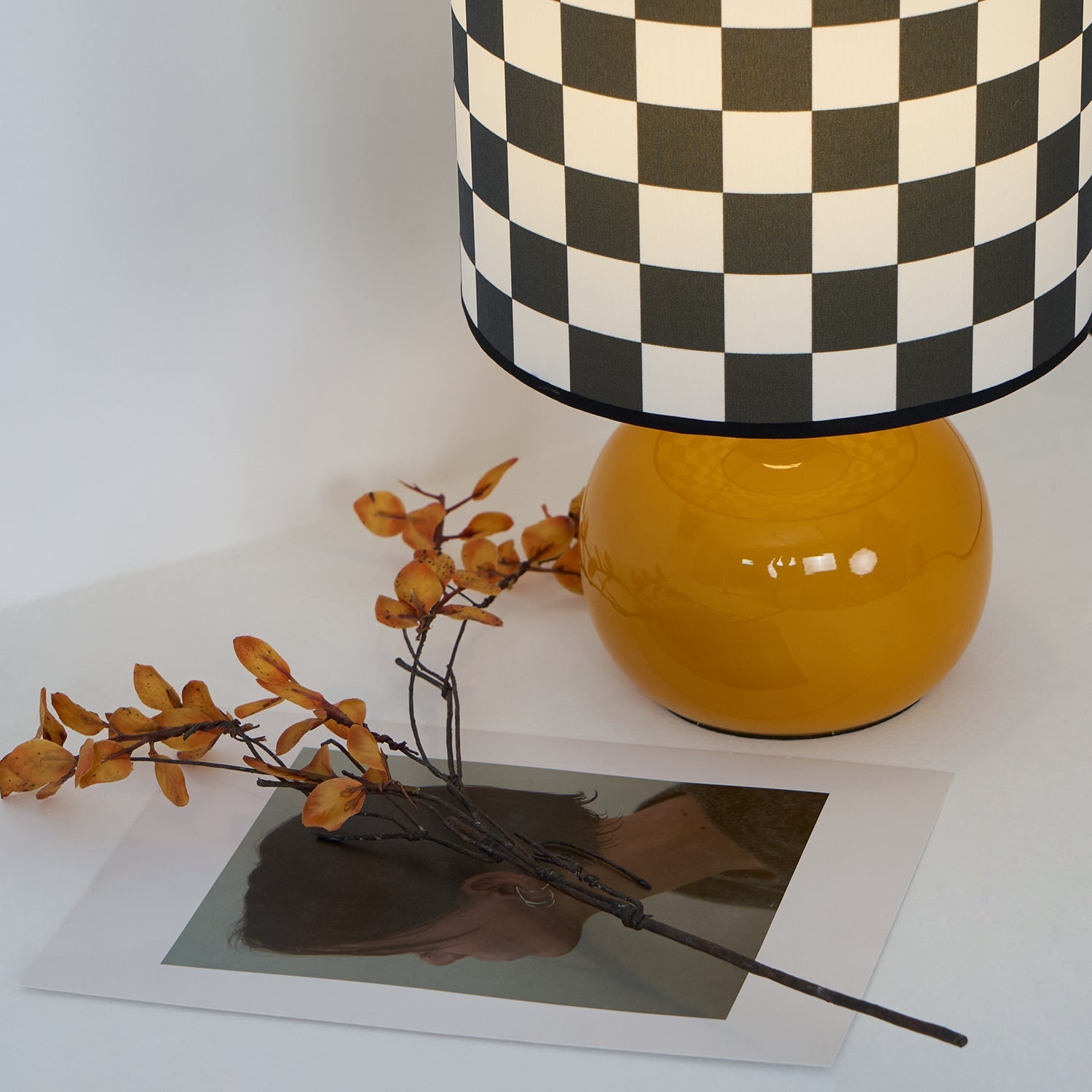 FARQUHAR CHECKERED ILLUMINATION LAMP
