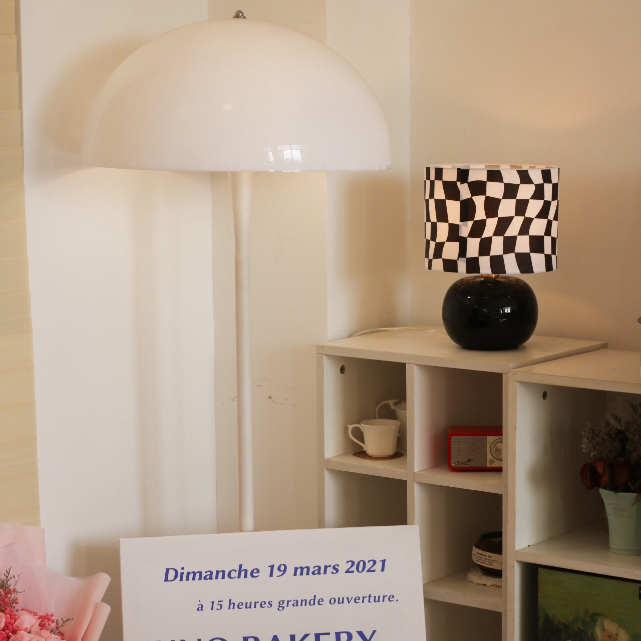 FARQUHAR CHECKERED ILLUMINATION LAMP