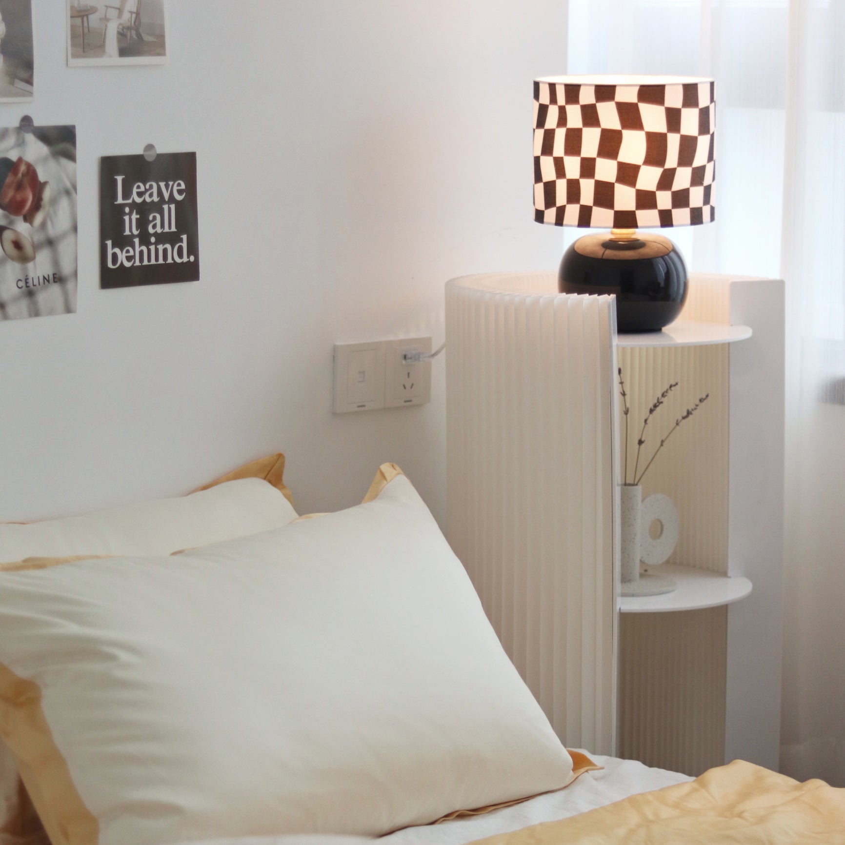 FARQUHAR CHECKERED ILLUMINATION LAMP