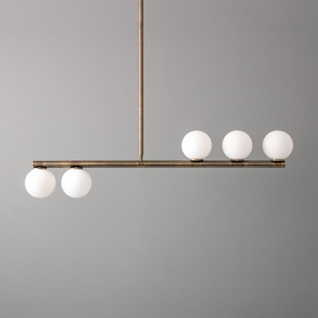 Langley Linear Crystal Light Fixture