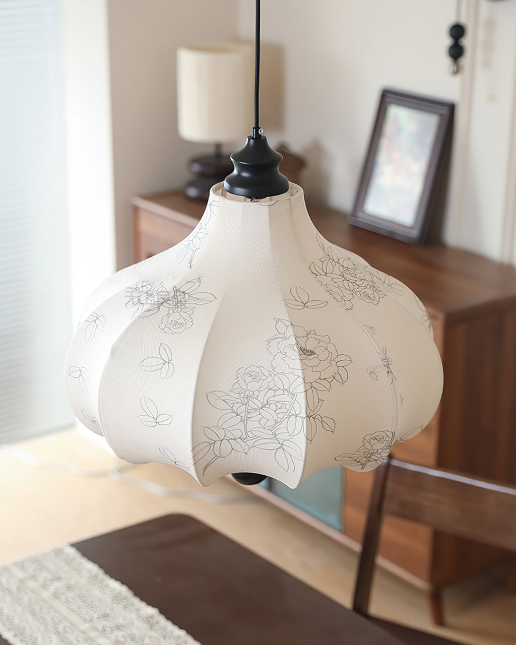 RAVENWOOD TEXTILE HANGING LANTERN