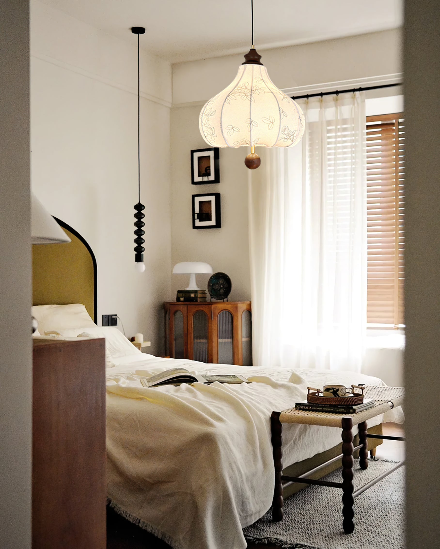 RAVENWOOD TEXTILE HANGING LANTERN