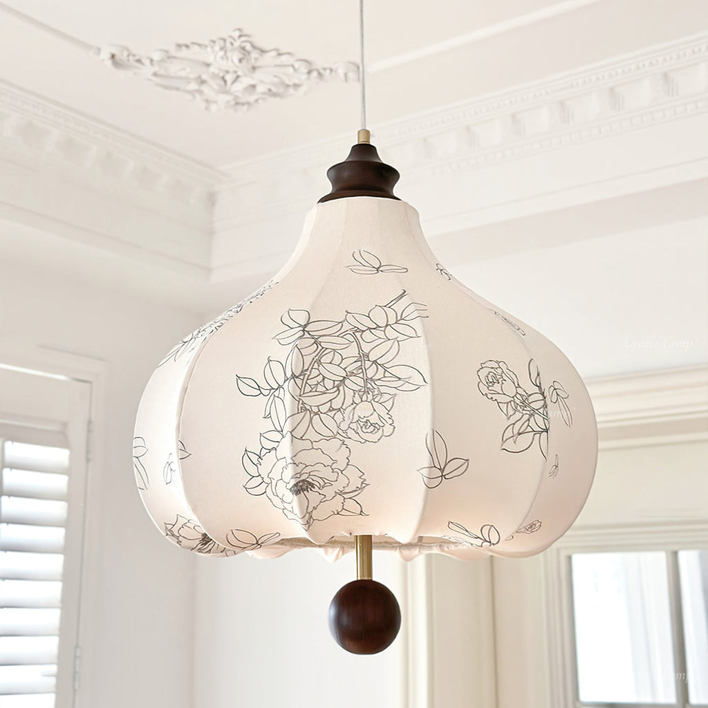 RAVENWOOD TEXTILE HANGING LANTERN