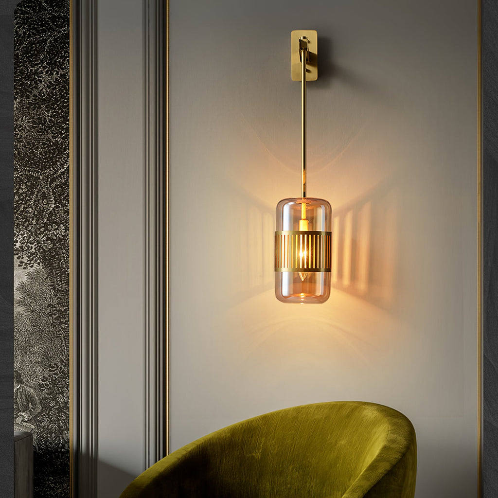 FENWICK SCULPTED IRON WALL SCONCE