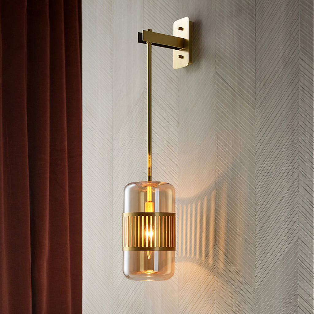FENWICK SCULPTED IRON WALL SCONCE