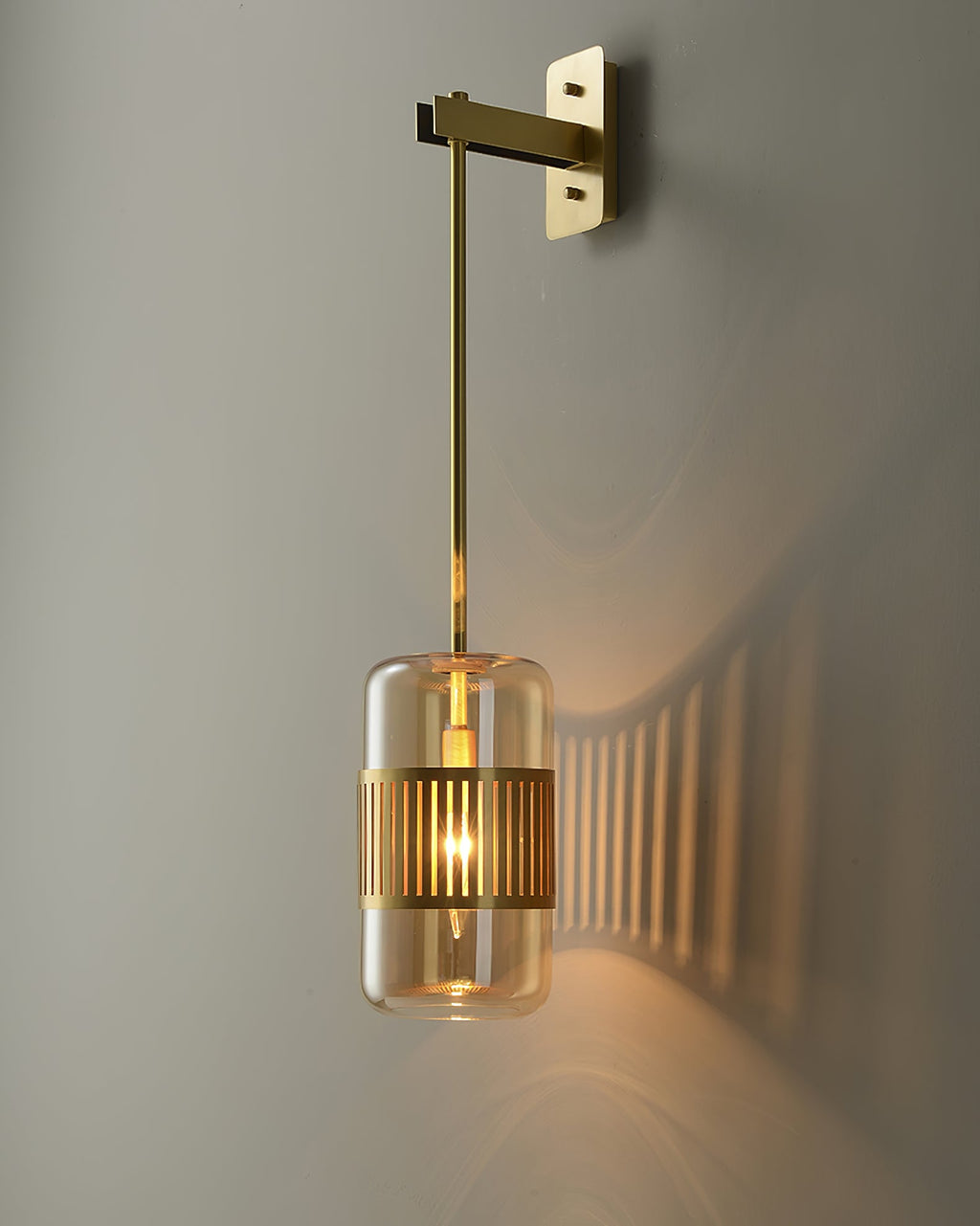 FENWICK SCULPTED IRON WALL SCONCE