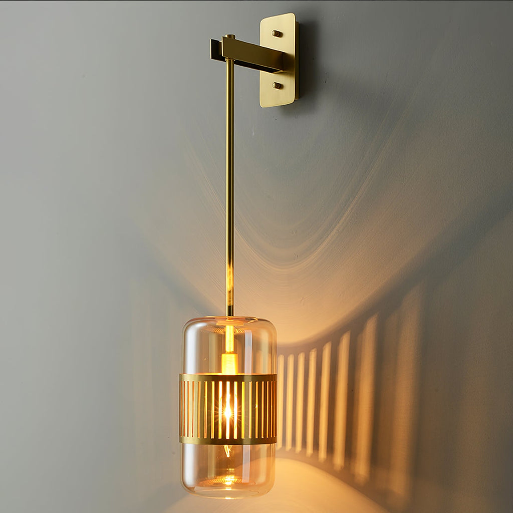 FENWICK SCULPTED IRON WALL SCONCE
