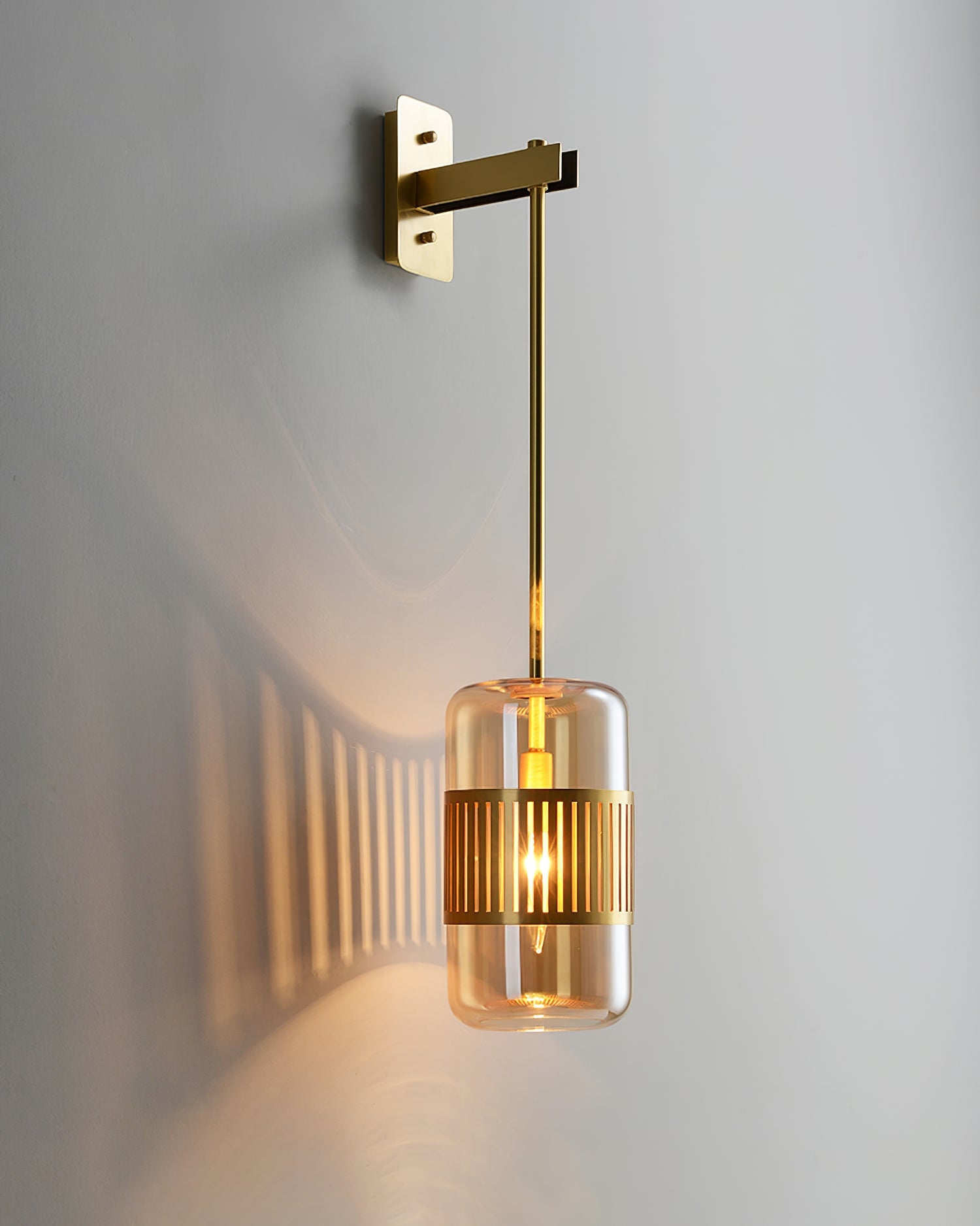 FENWICK SCULPTED IRON WALL SCONCE