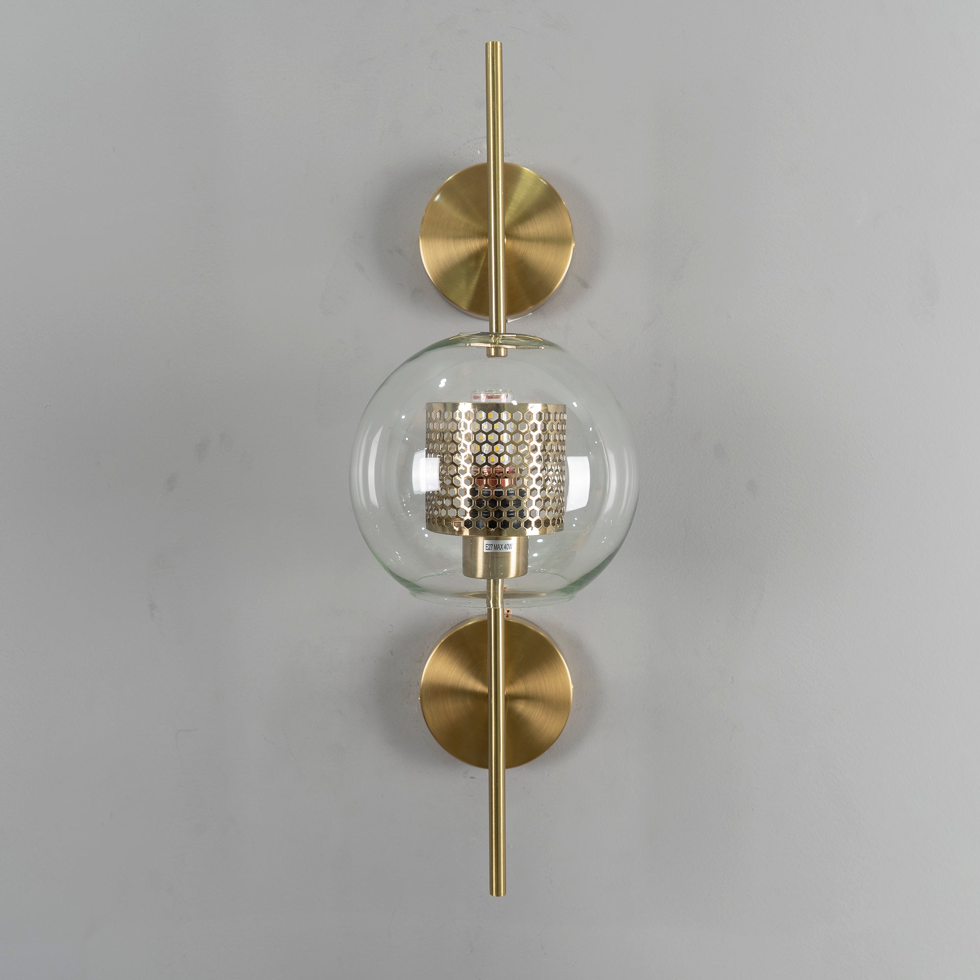 Winchester Crystal Halo Wall Sconce