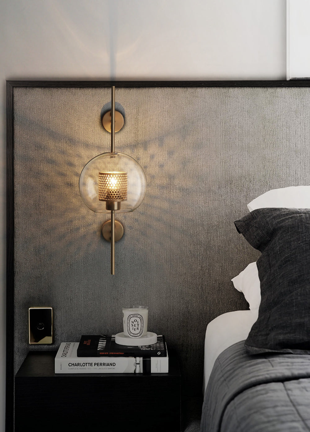 Winchester Crystal Halo Wall Sconce