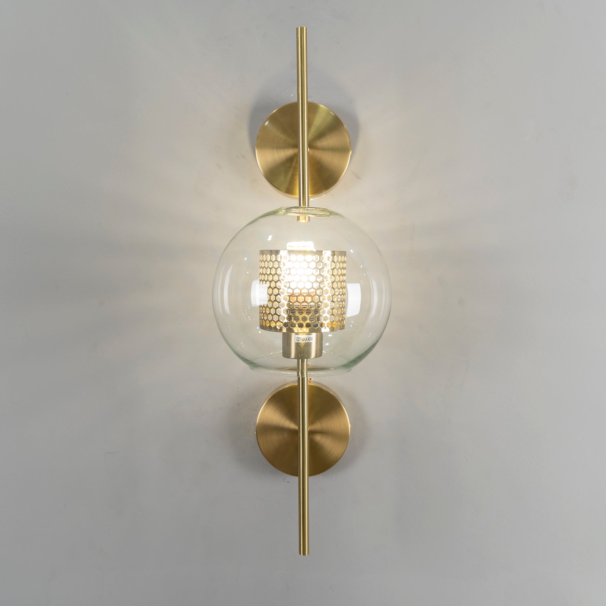 Winchester Crystal Halo Wall Sconce