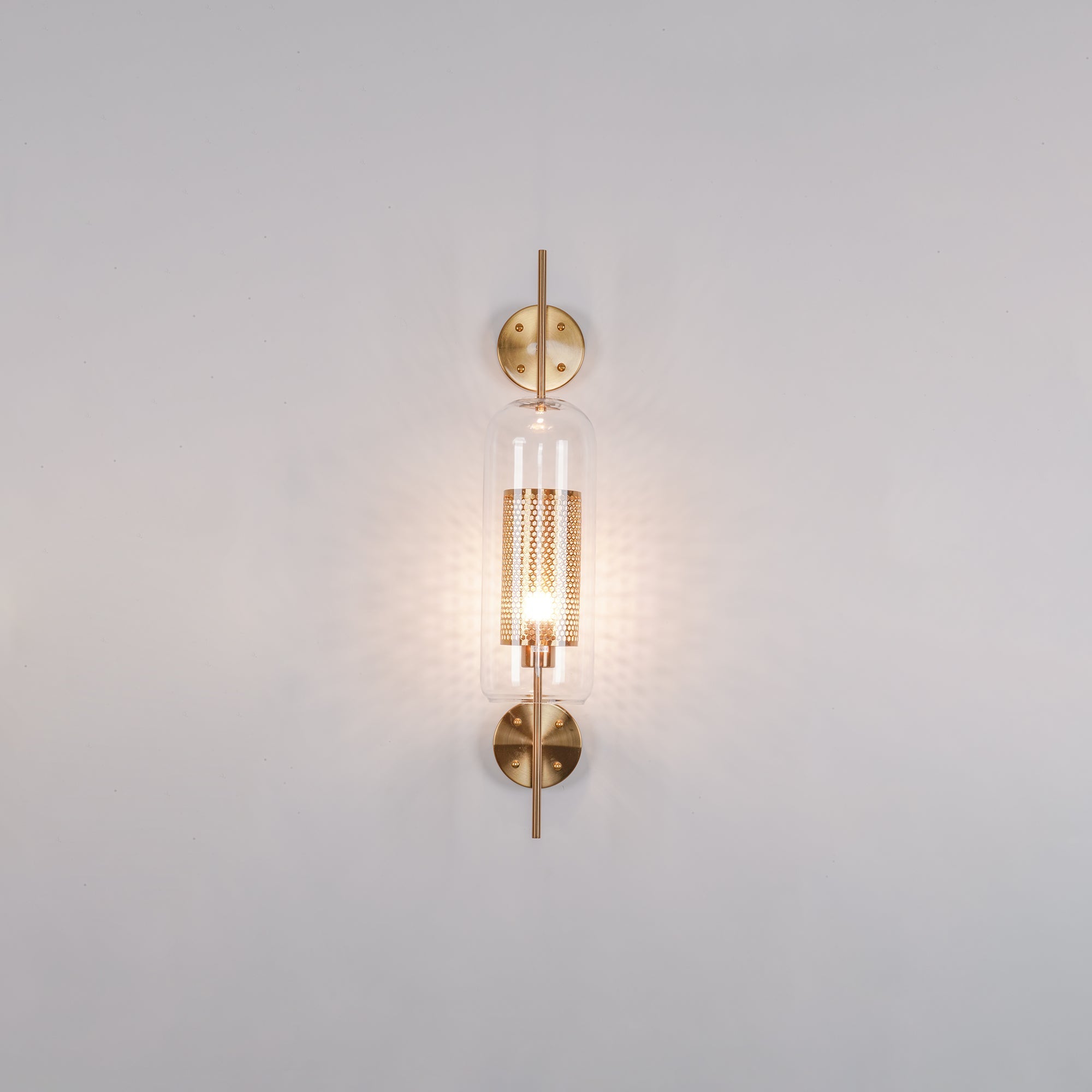 Winchester Crystal Halo Wall Sconce