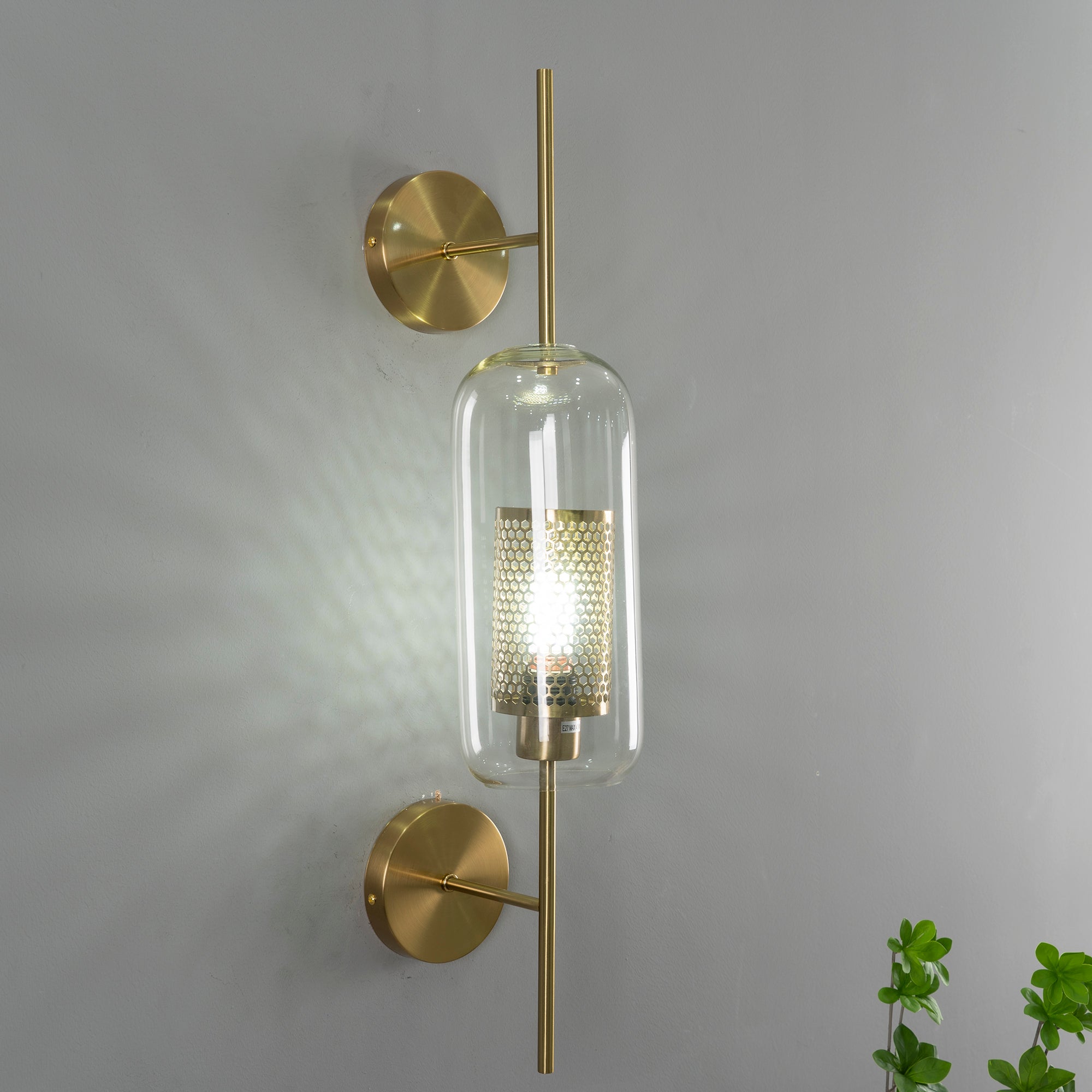 Winchester Crystal Halo Wall Sconce