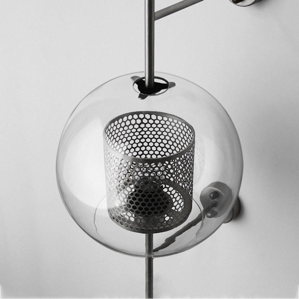 Winchester Crystal Halo Wall Sconce