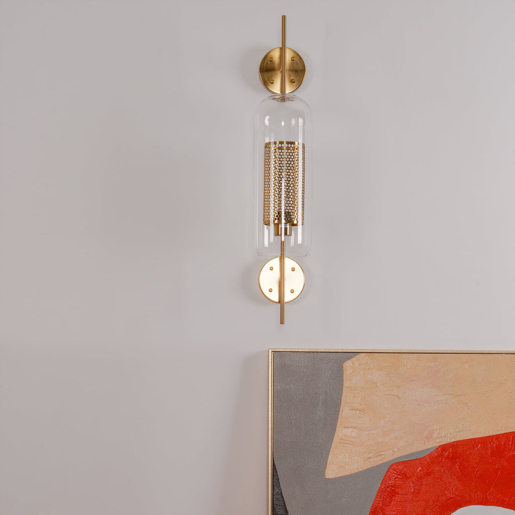 Winchester Crystal Halo Wall Sconce