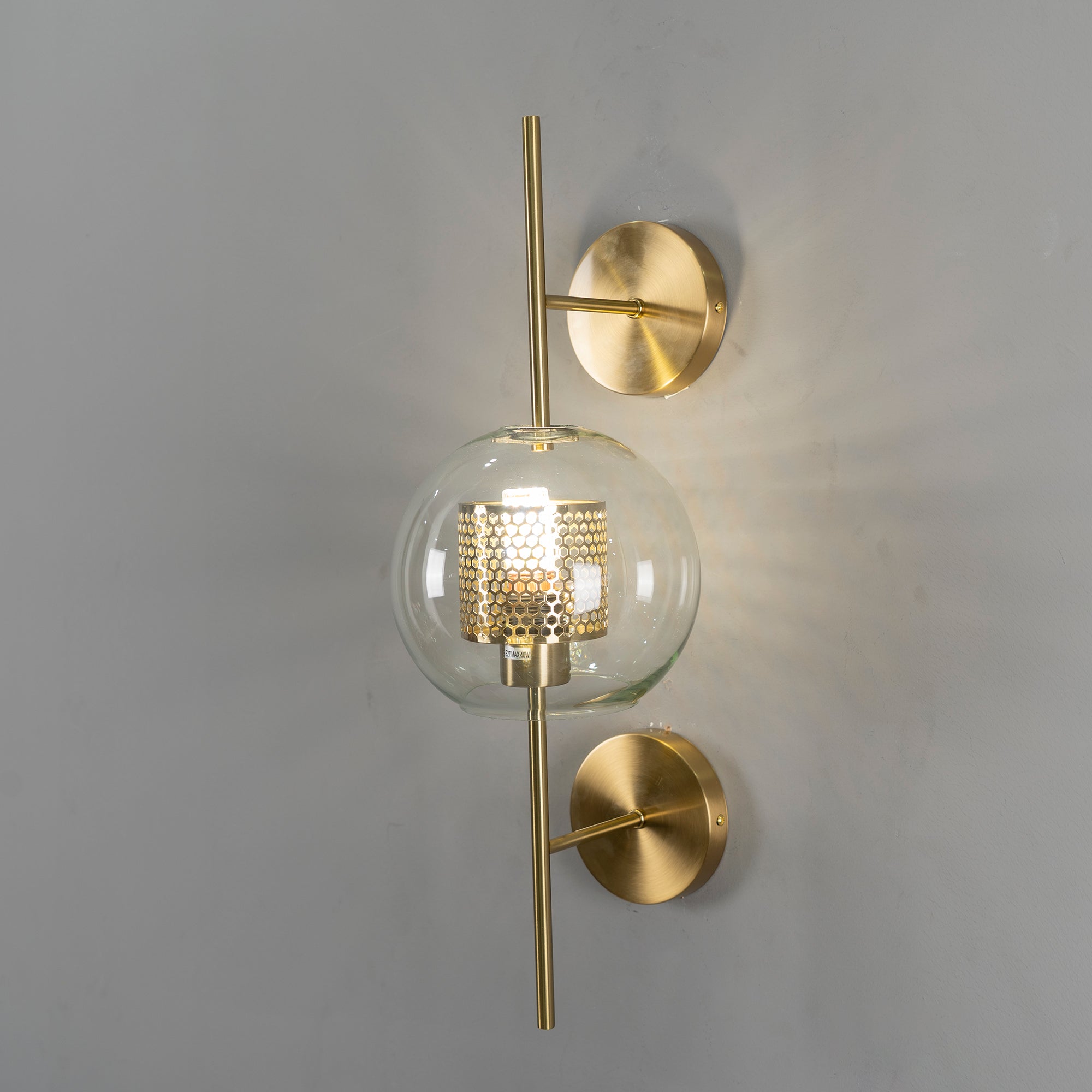 Winchester Crystal Halo Wall Sconce