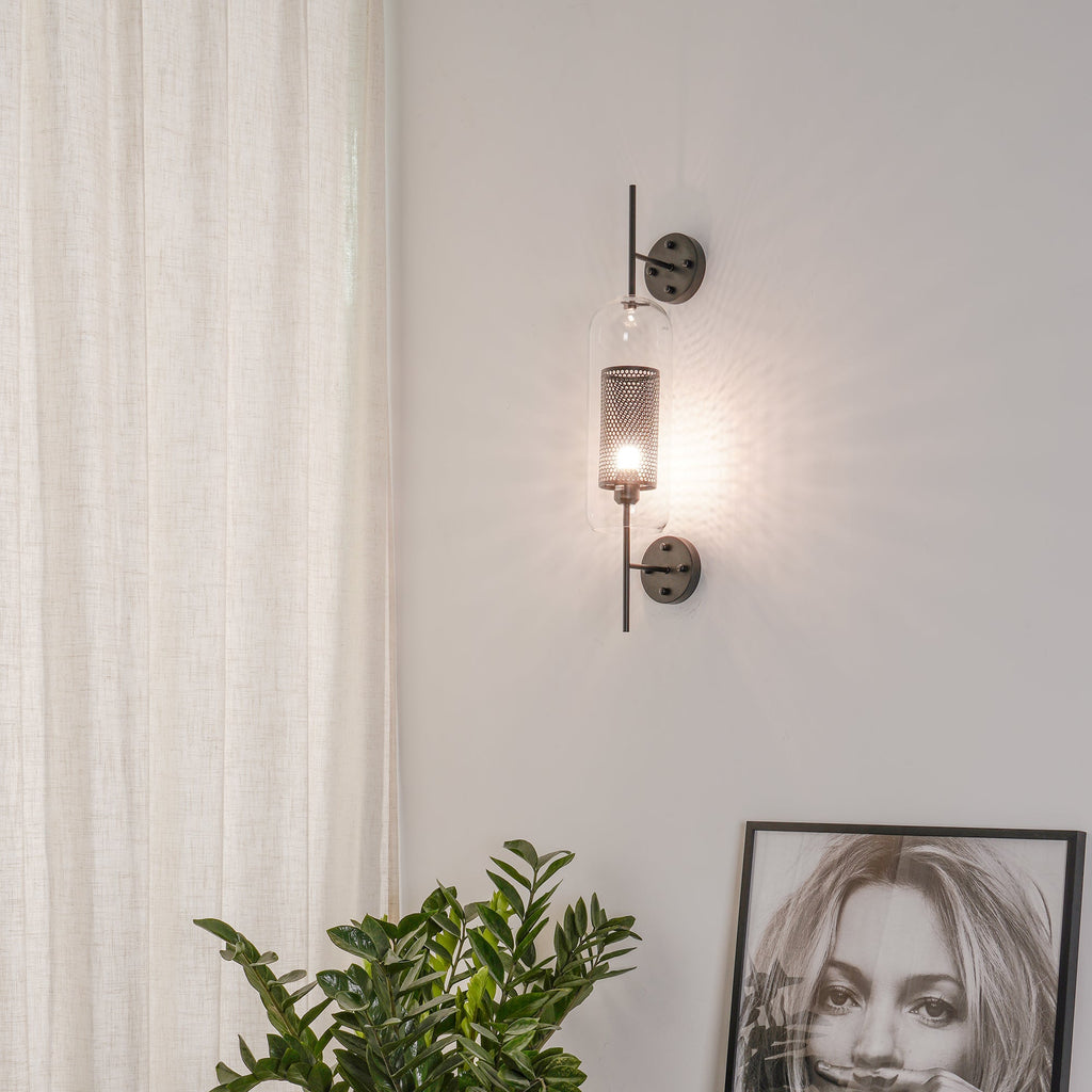 Winchester Crystal Halo Wall Sconce