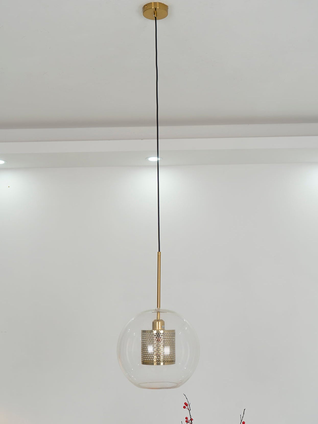FENWICK CRYSTAL DROPLET HANGING LANTERN