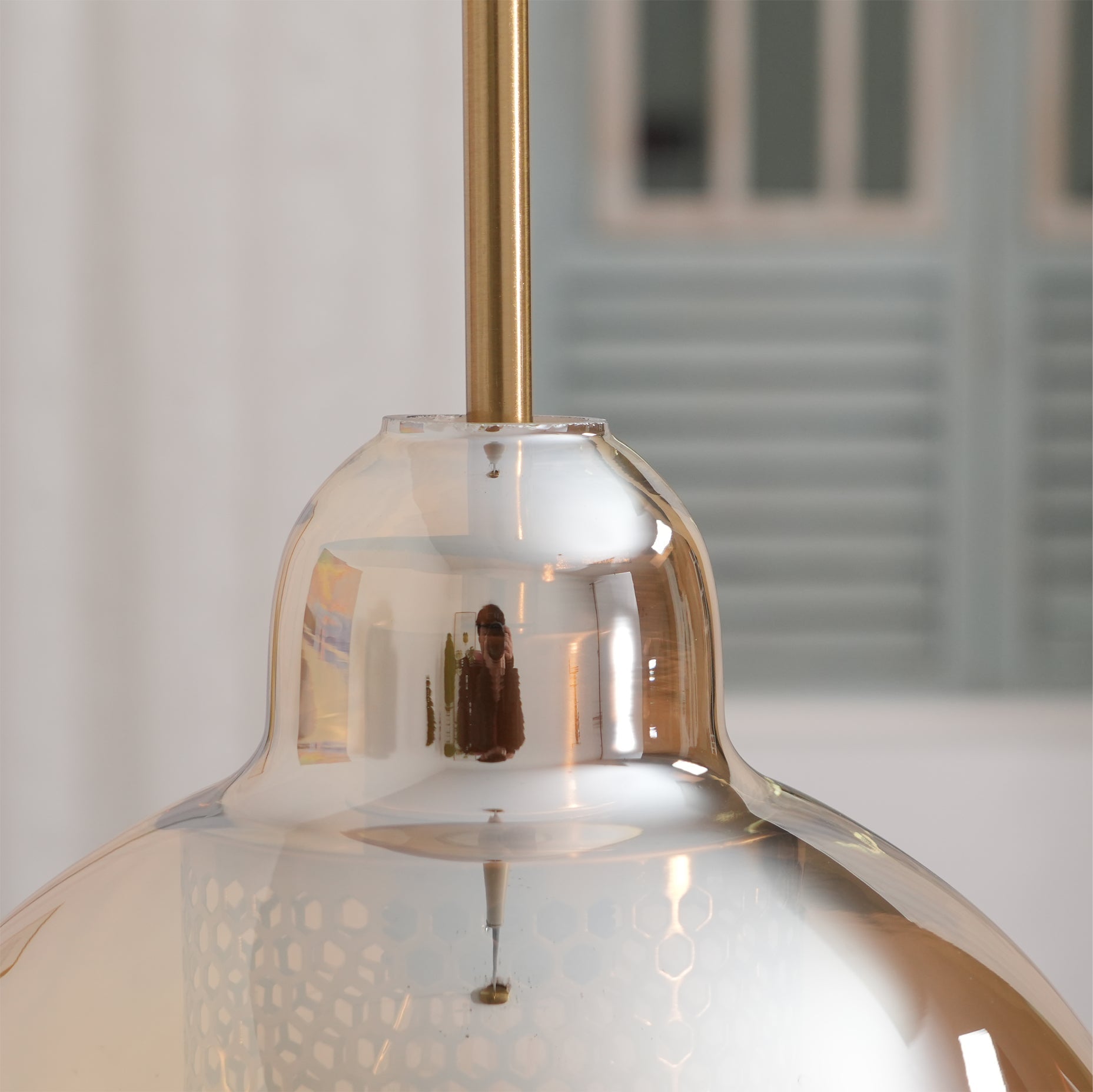 FENWICK CRYSTAL DROPLET HANGING LANTERN