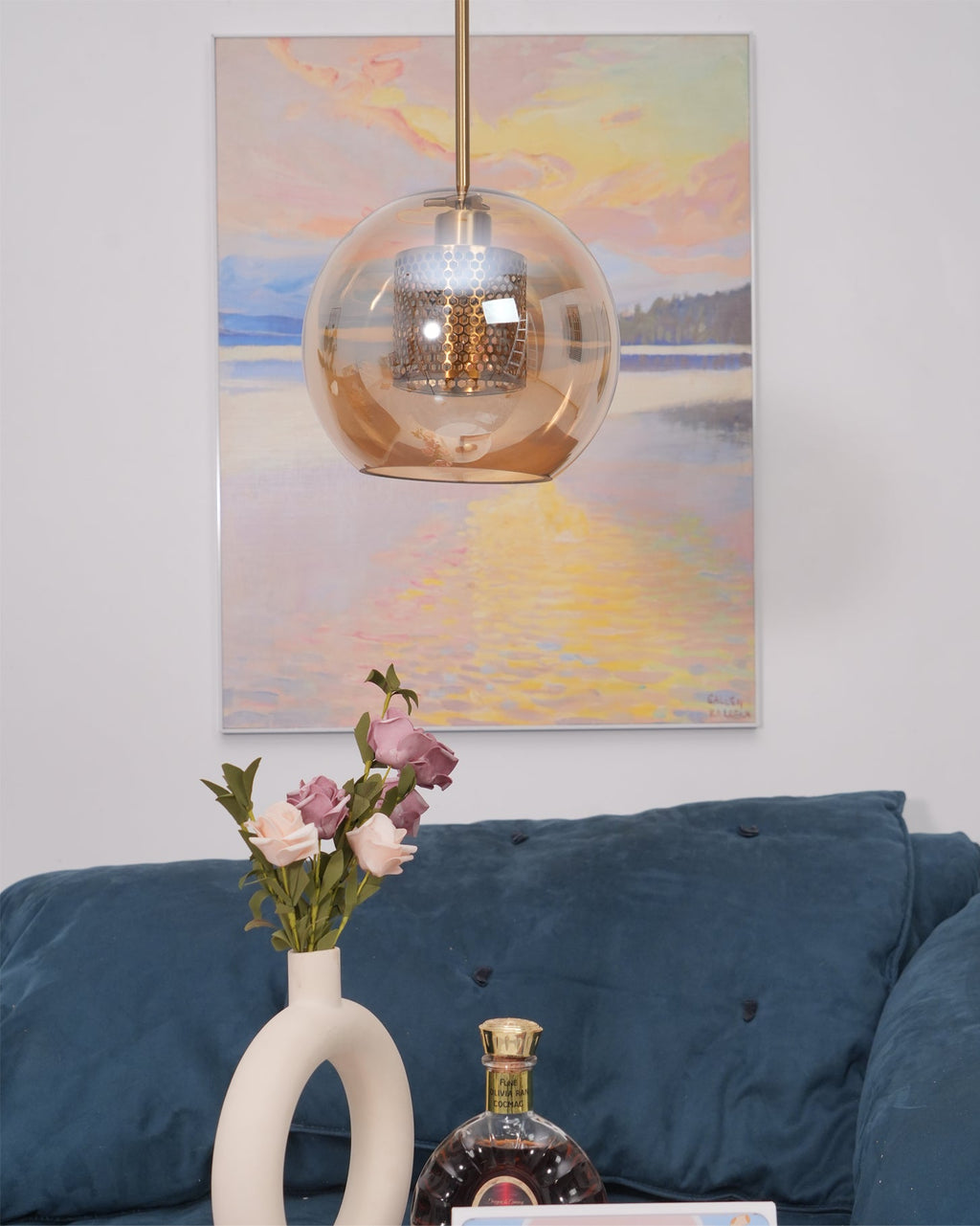 FENWICK CRYSTAL DROPLET HANGING LANTERN