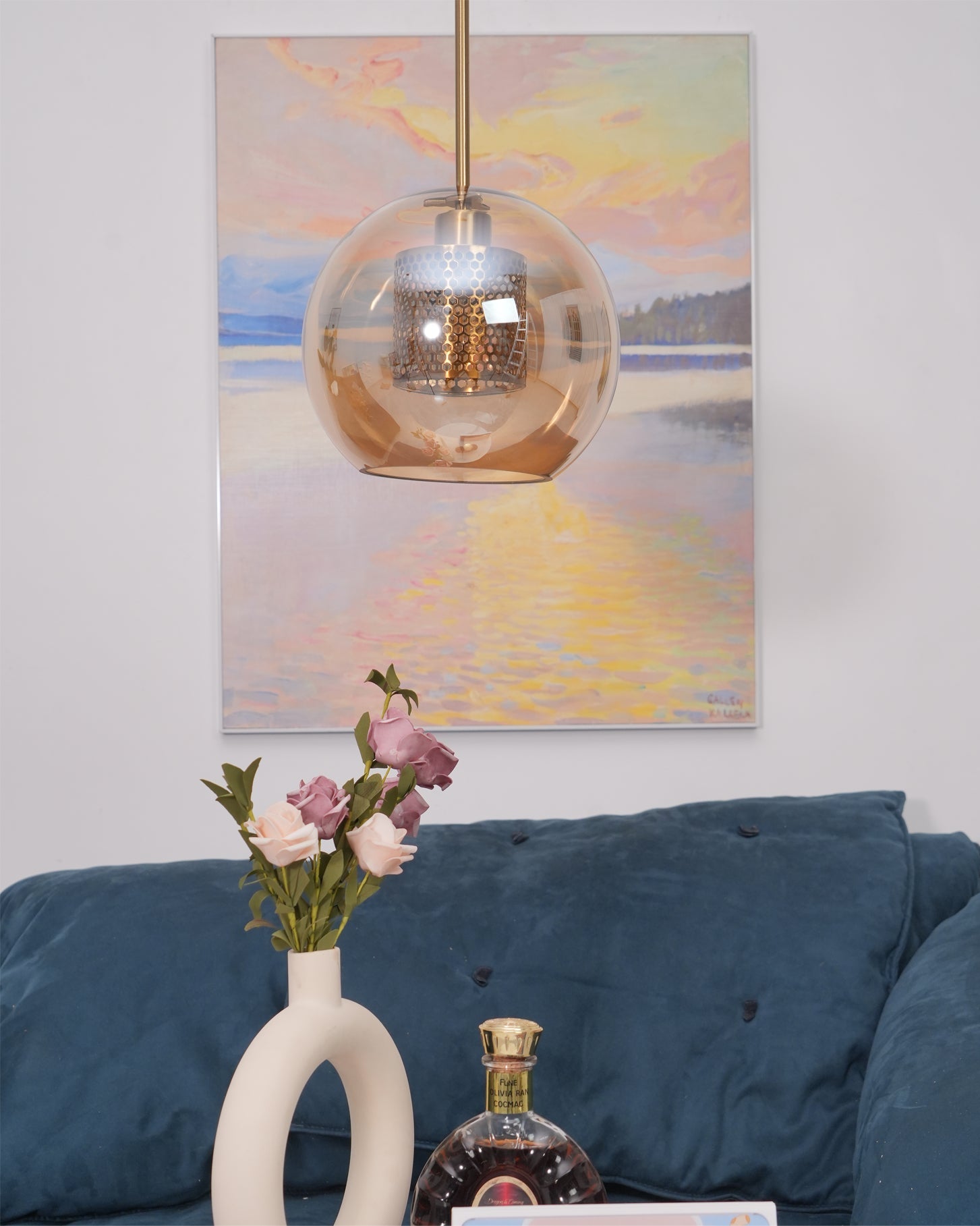 FENWICK CRYSTAL DROPLET HANGING LANTERN