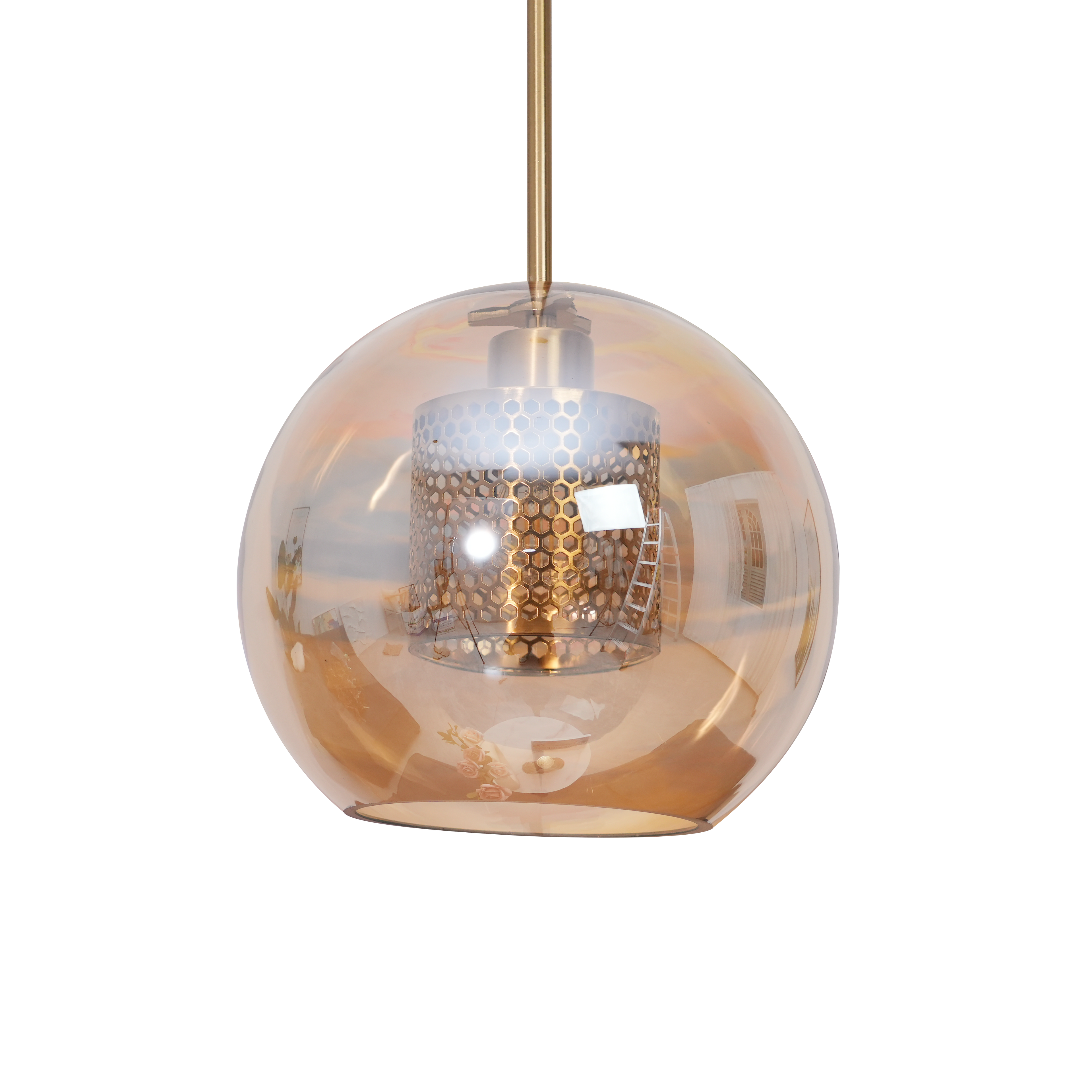 FENWICK CRYSTAL DROPLET HANGING LANTERN