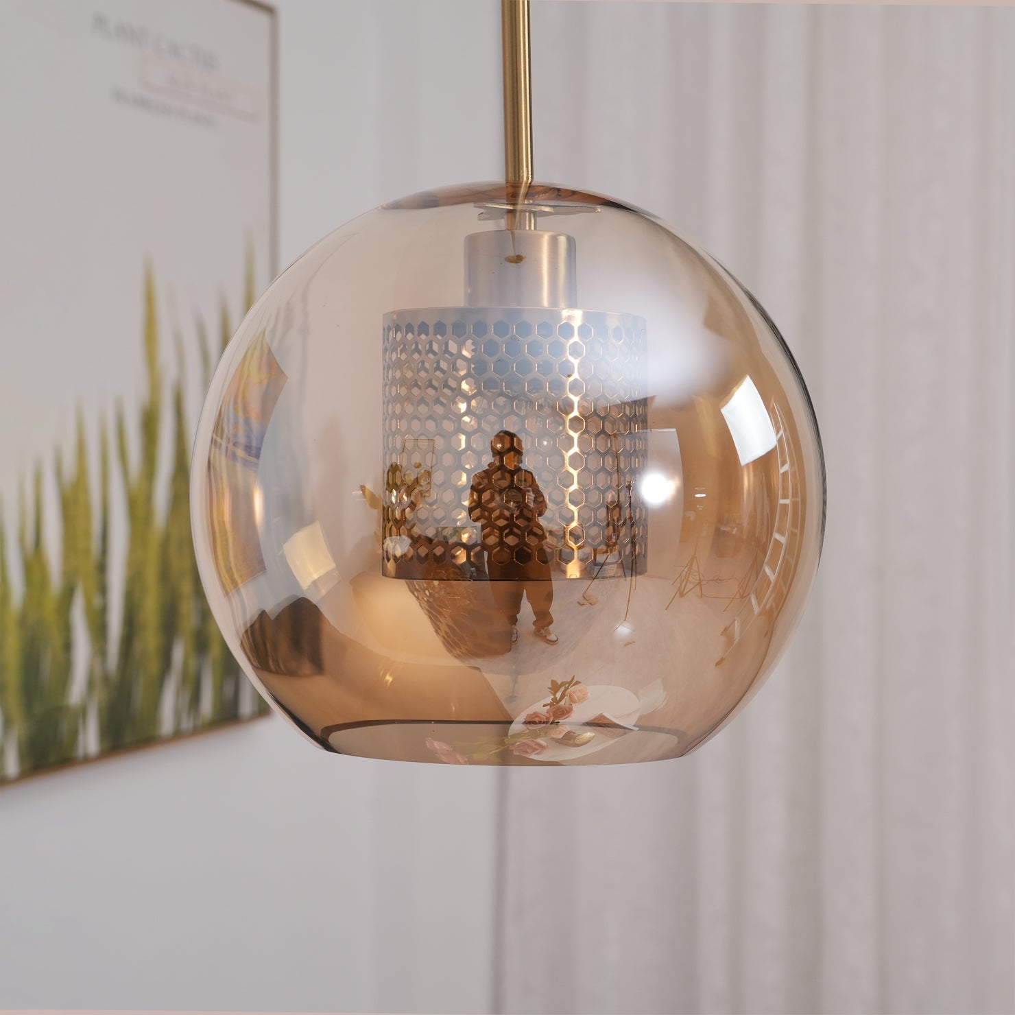 FENWICK CRYSTAL DROPLET HANGING LANTERN