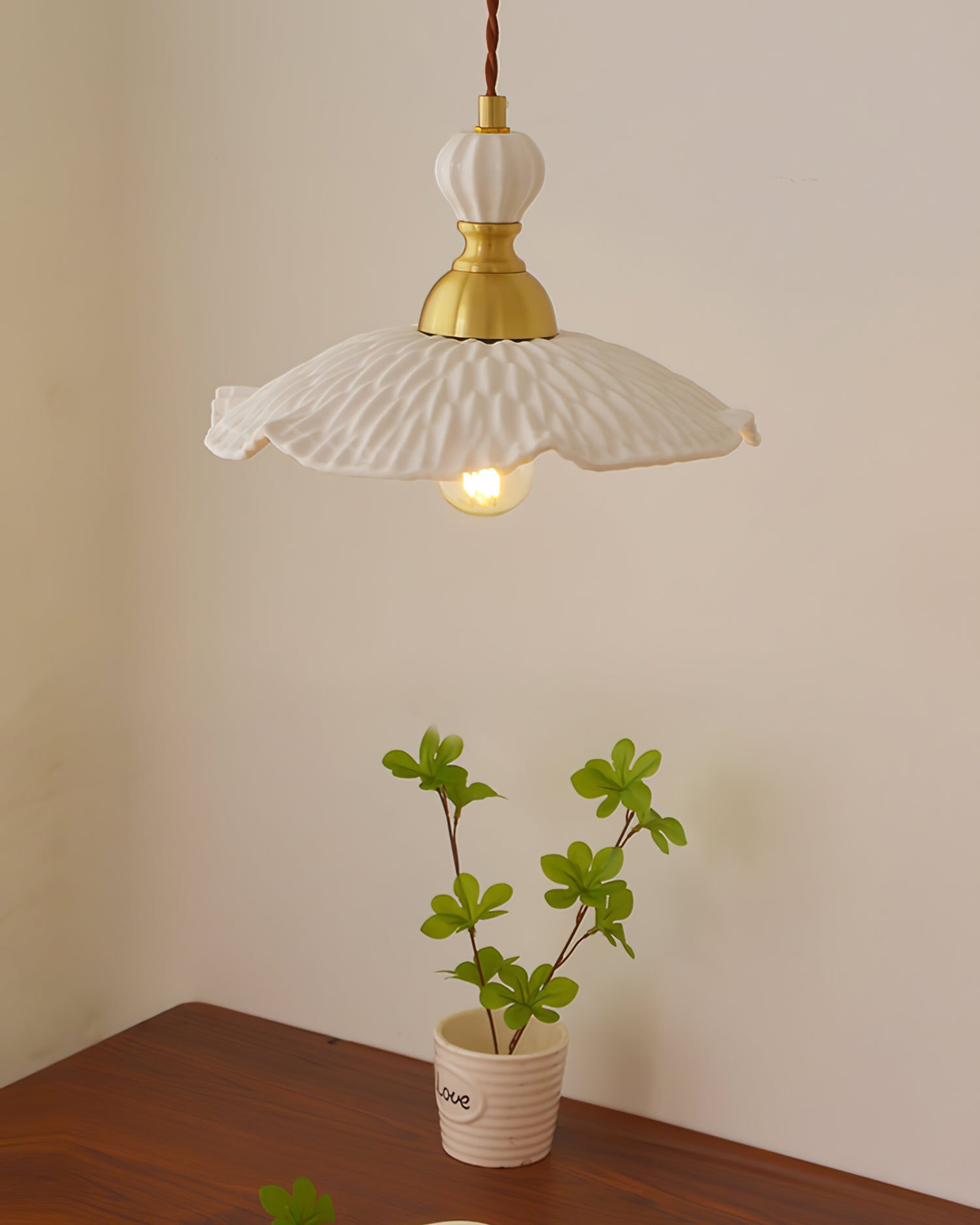 WINTHROP STONEWARE HANGING LANTERN