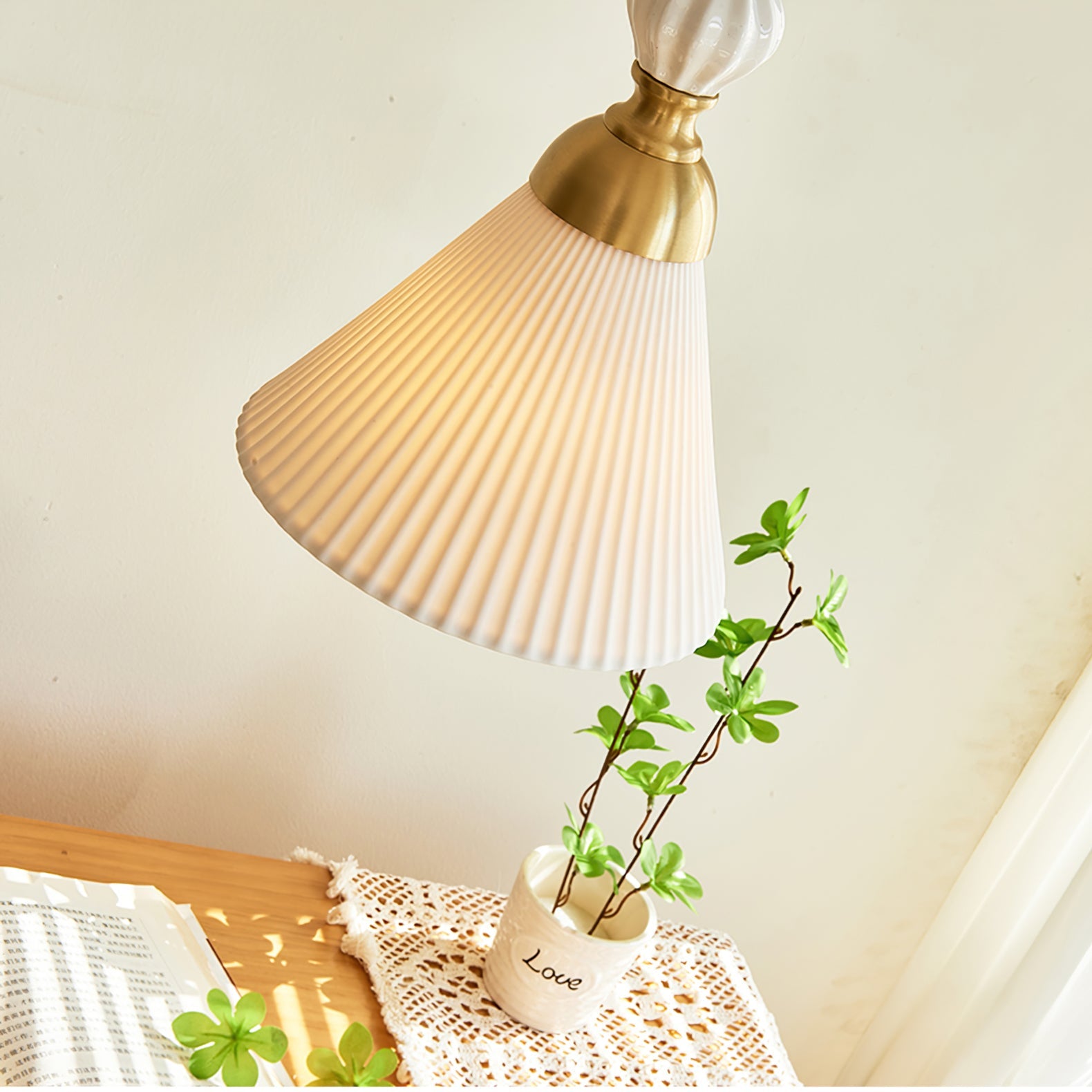 WINTHROP STONEWARE HANGING LANTERN