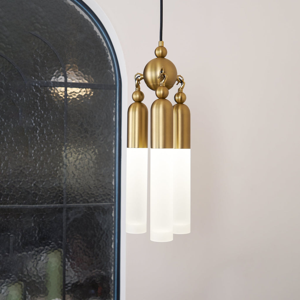 RAVENHURST HANGING GLASS LANTERN