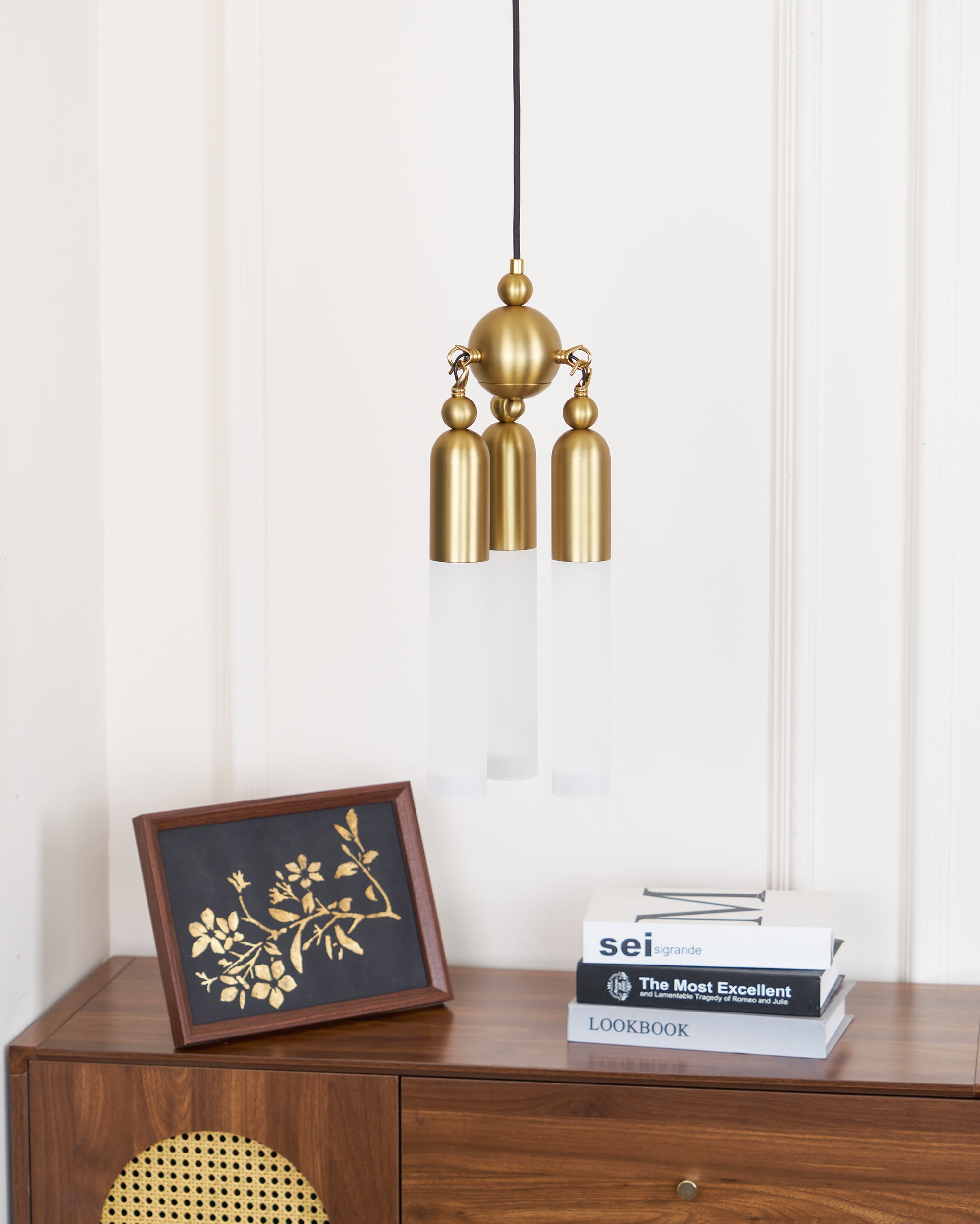 RAVENHURST HANGING GLASS LANTERN