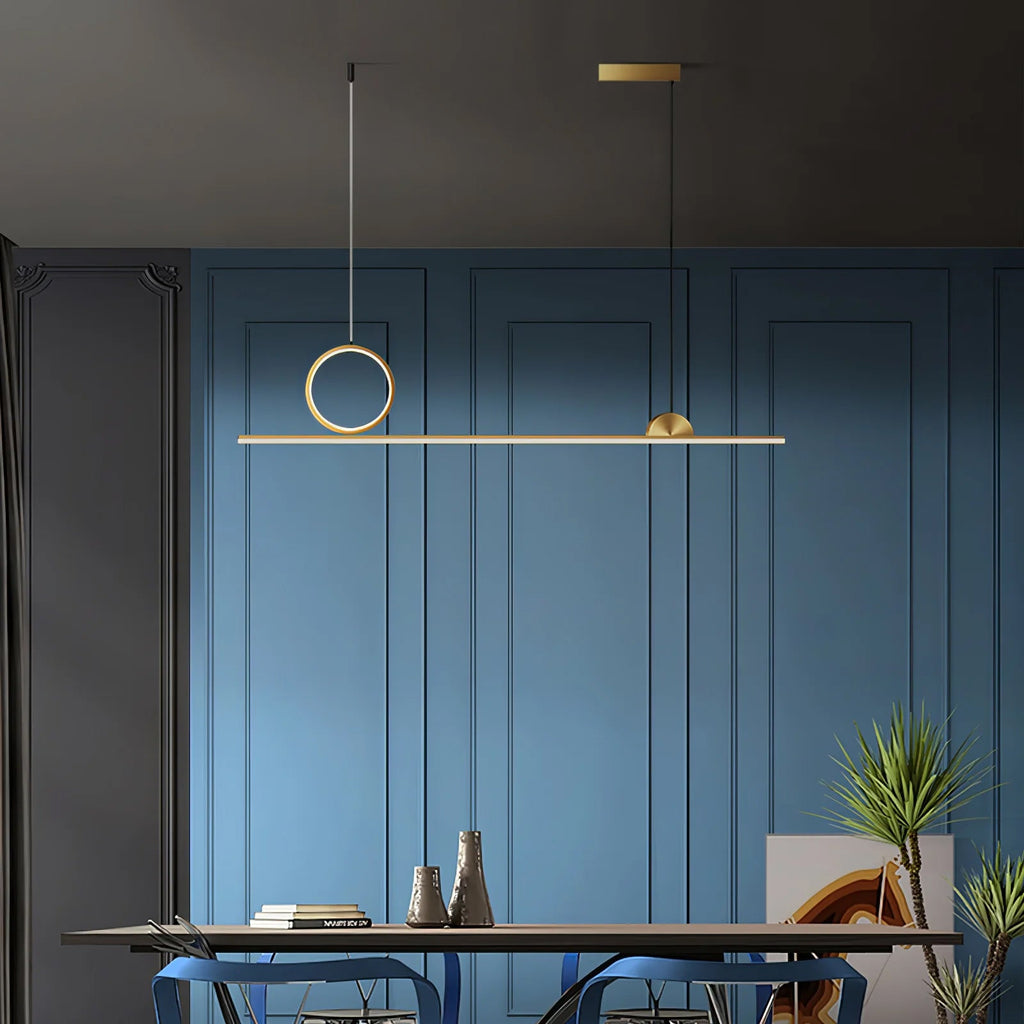 WINTHORPE CIRCULAR LINEAR HANGING LANTERN