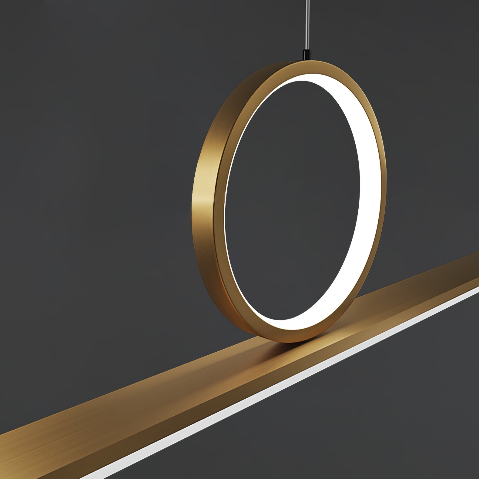 WINTHORPE CIRCULAR LINEAR HANGING LANTERN