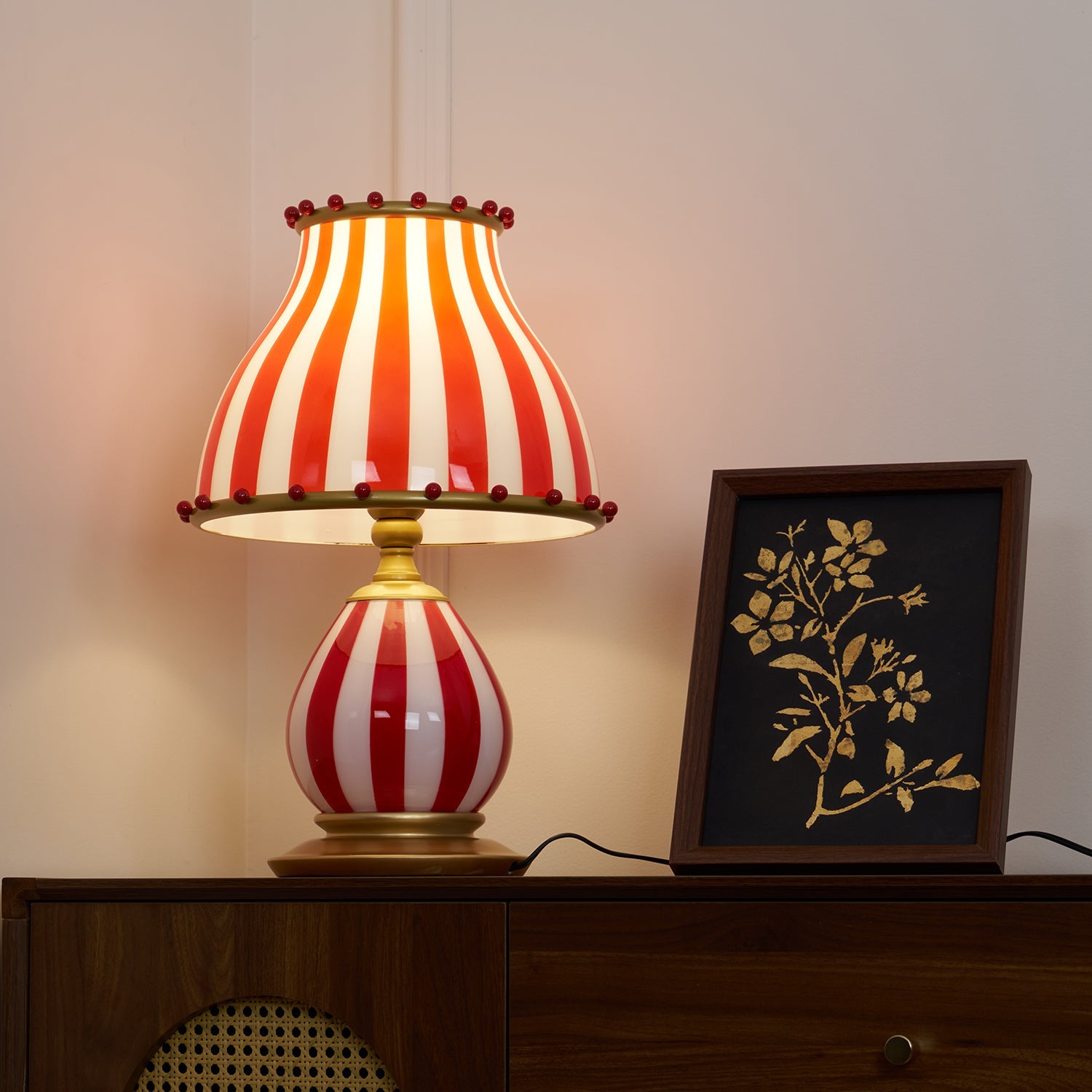 CAMBRIDGE CARNIVAL WHIMSY TABLE LIGHT
