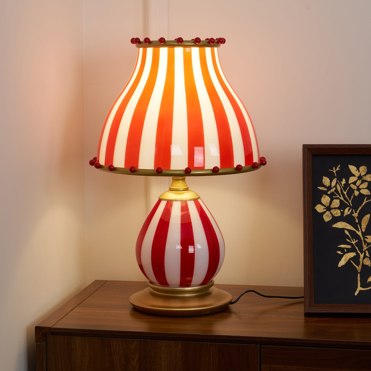 CAMBRIDGE CARNIVAL WHIMSY TABLE LIGHT